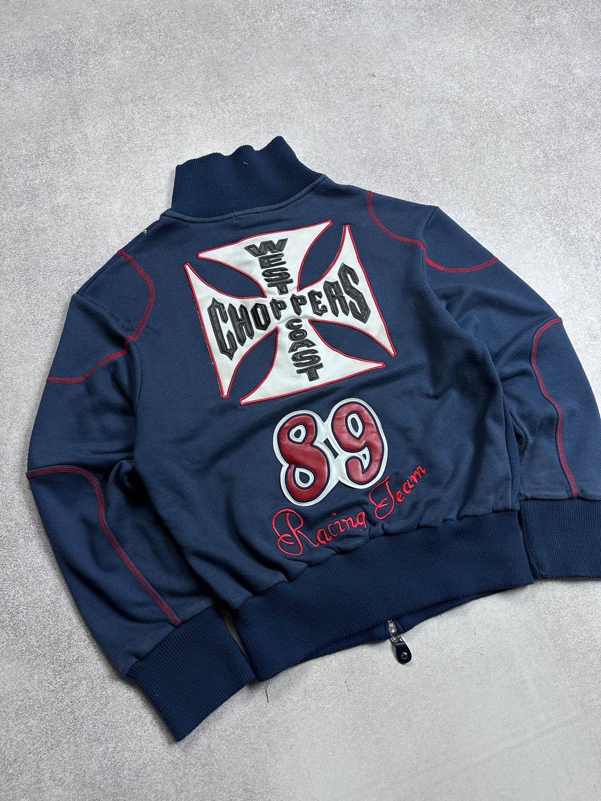 Vintage Vintage West Coast Choppers Olympic Jacket M Size US M / EU 48-50 / 2 - 2 Thumbnail