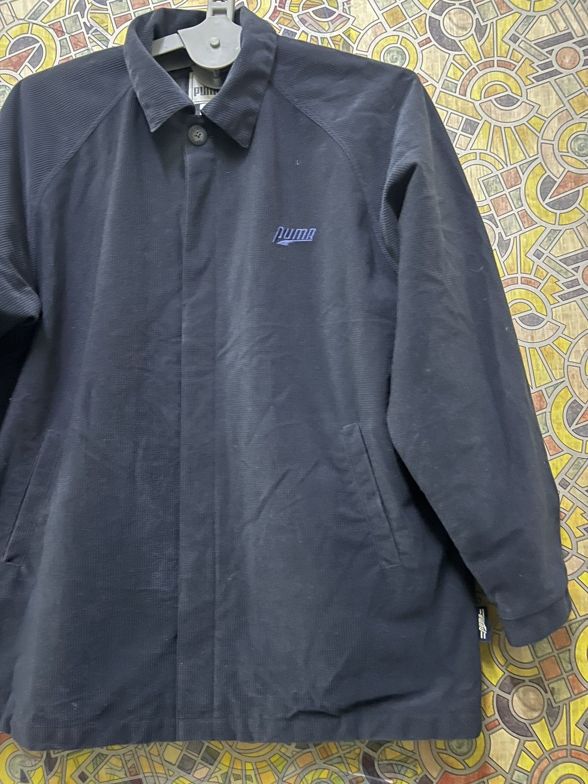 Japanese Brand × Puma VINTAGE BLUE NAVY PUMA VERY RERA JACKET. (CJ8) Size US XL / EU 56 / 4 - 6 Thumbnail