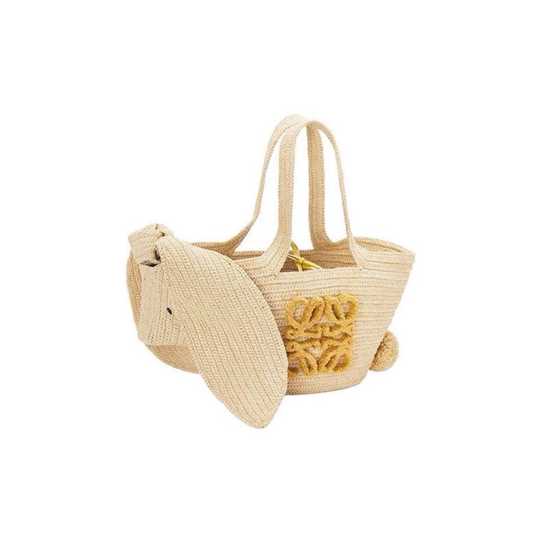 Loewe loewe Rabbit straw bag 2503-Nextarrow Size ONE SIZE - 1 Thumbnail