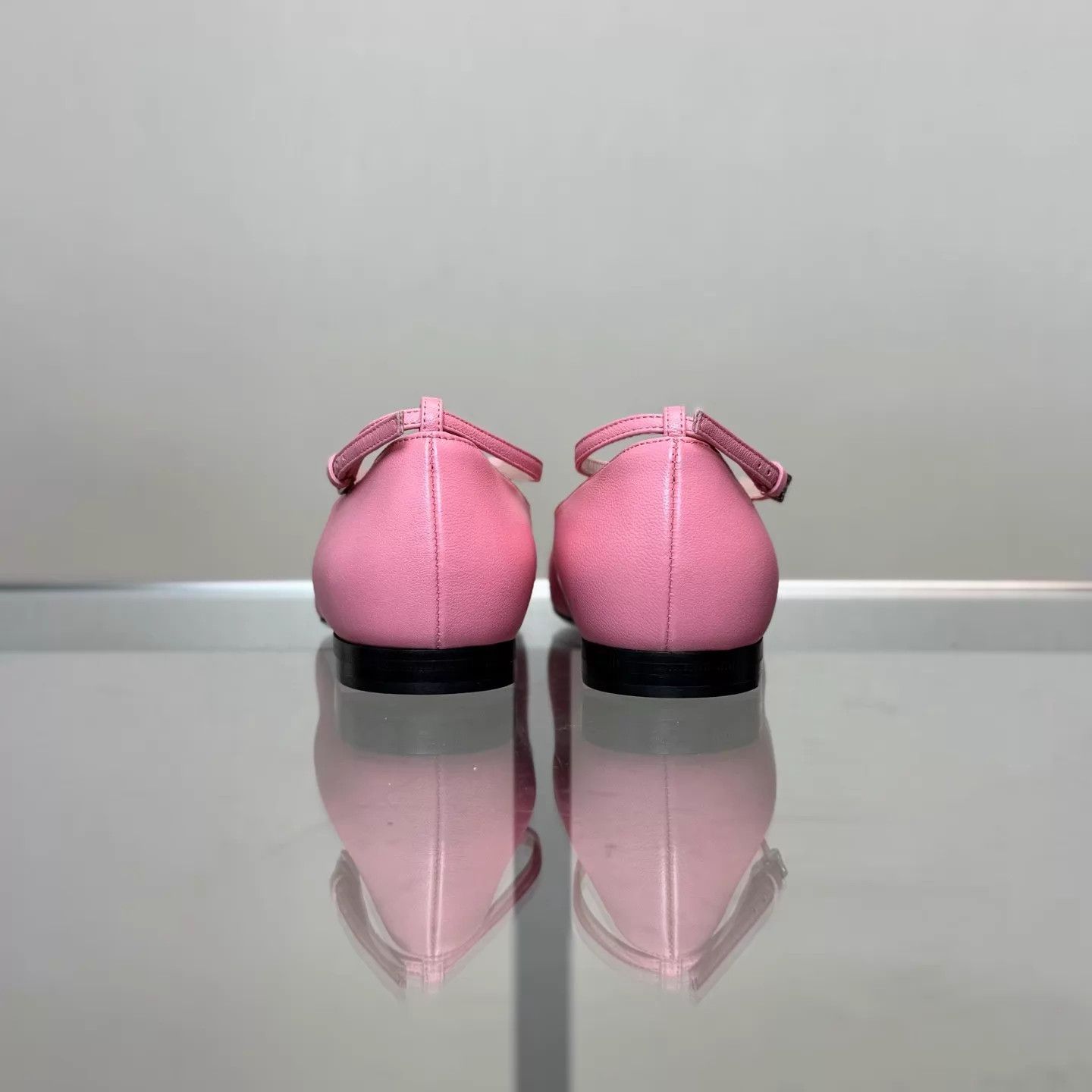 Gucci GUCCI pink ballet flats 35 EU new DM1409 Size US 4.5 / IT 34.5 - 4 Thumbnail