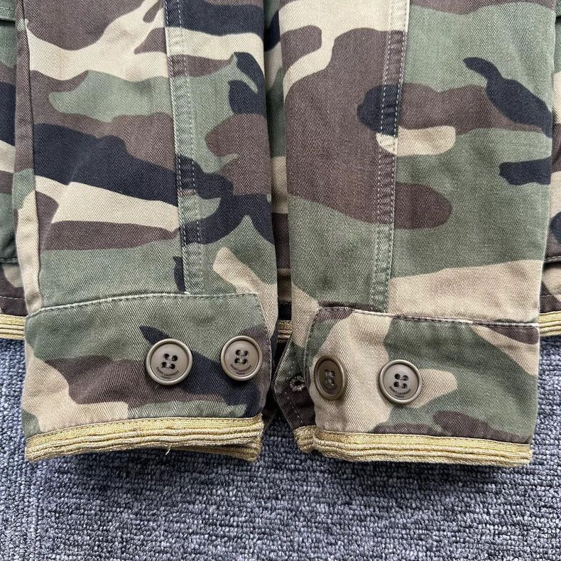 Saint Laurent Paris Saint Laurent Camouflage Work Jacket-2505 Size US XL / EU 56 / 4 - 3 Thumbnail