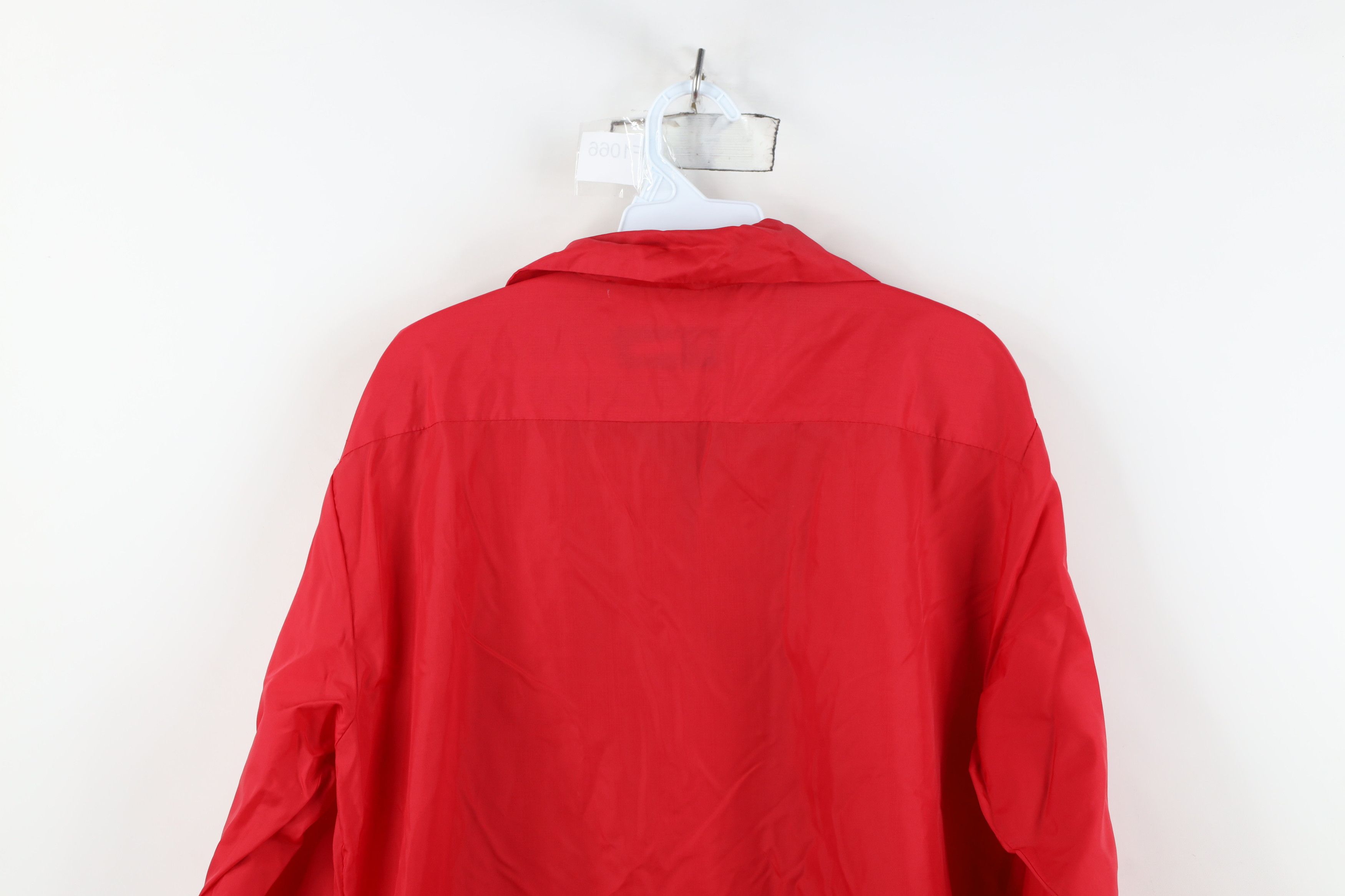 Vintage Vintage 70s Streetwear Shirt Jacket Jac Shirt Red USA Size US M / EU 48-50 / 2 - 12 Thumbnail