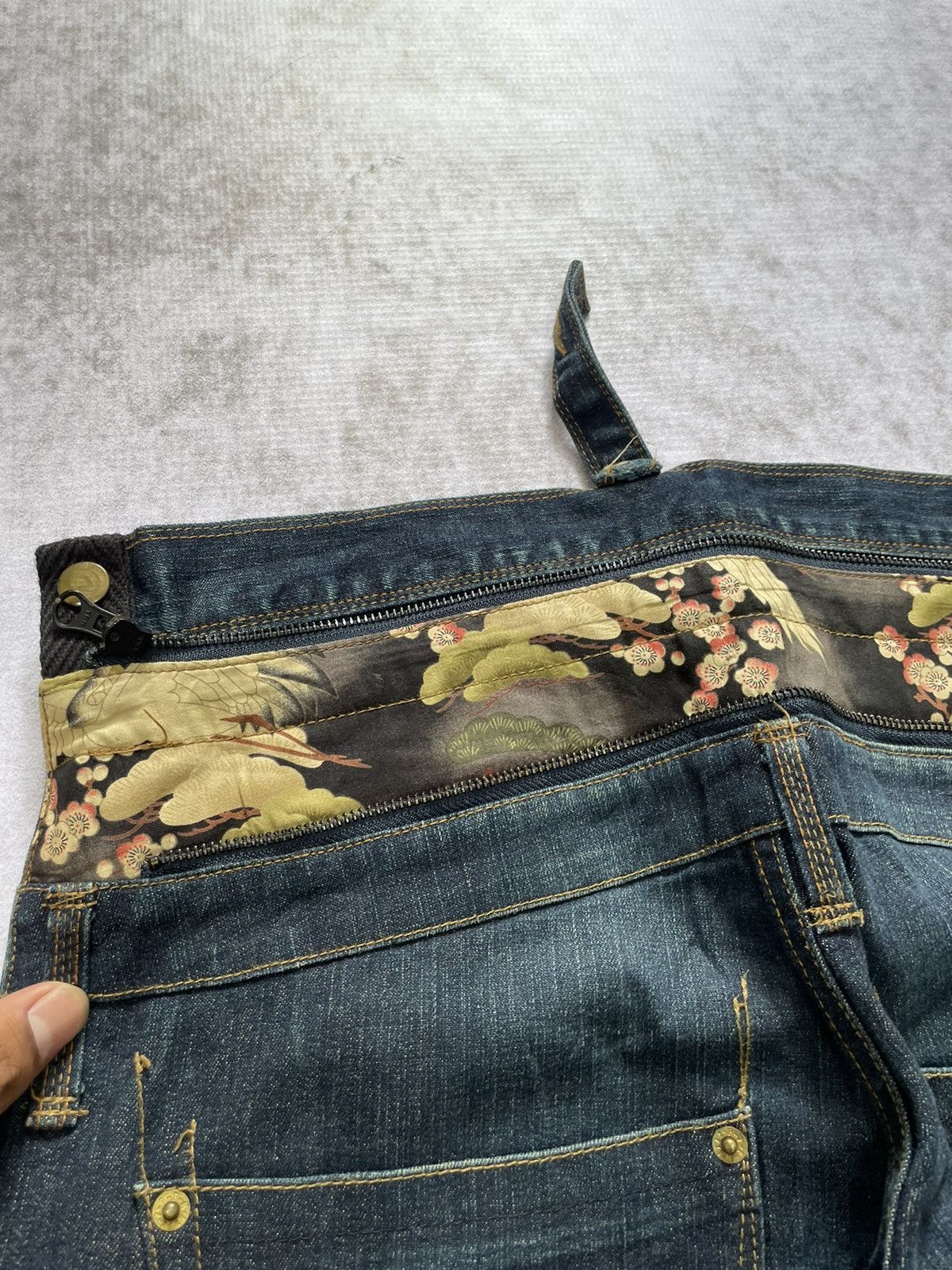 Hysteric Glamour × If Six Was Nine × Le Grande Bleu (L.G.B.) 2000s PPFM Seditionaris denim pants y2k style Size US 28 / EU 44 - 5 Thumbnail