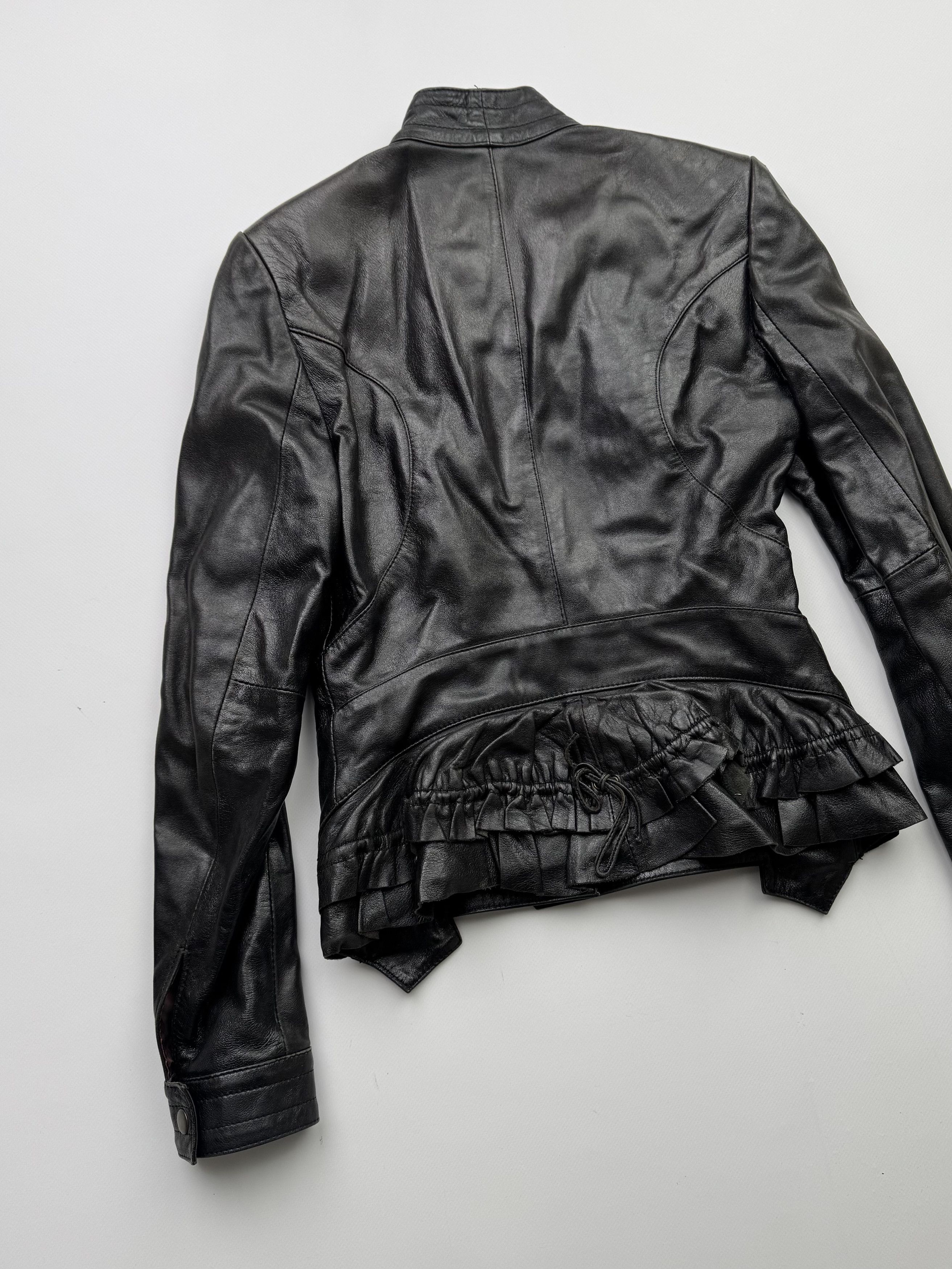 Japanese Brand Vintage Cropped Leather Jacket B416(V175) Size S / US 4 / IT 40 - 13 Thumbnail