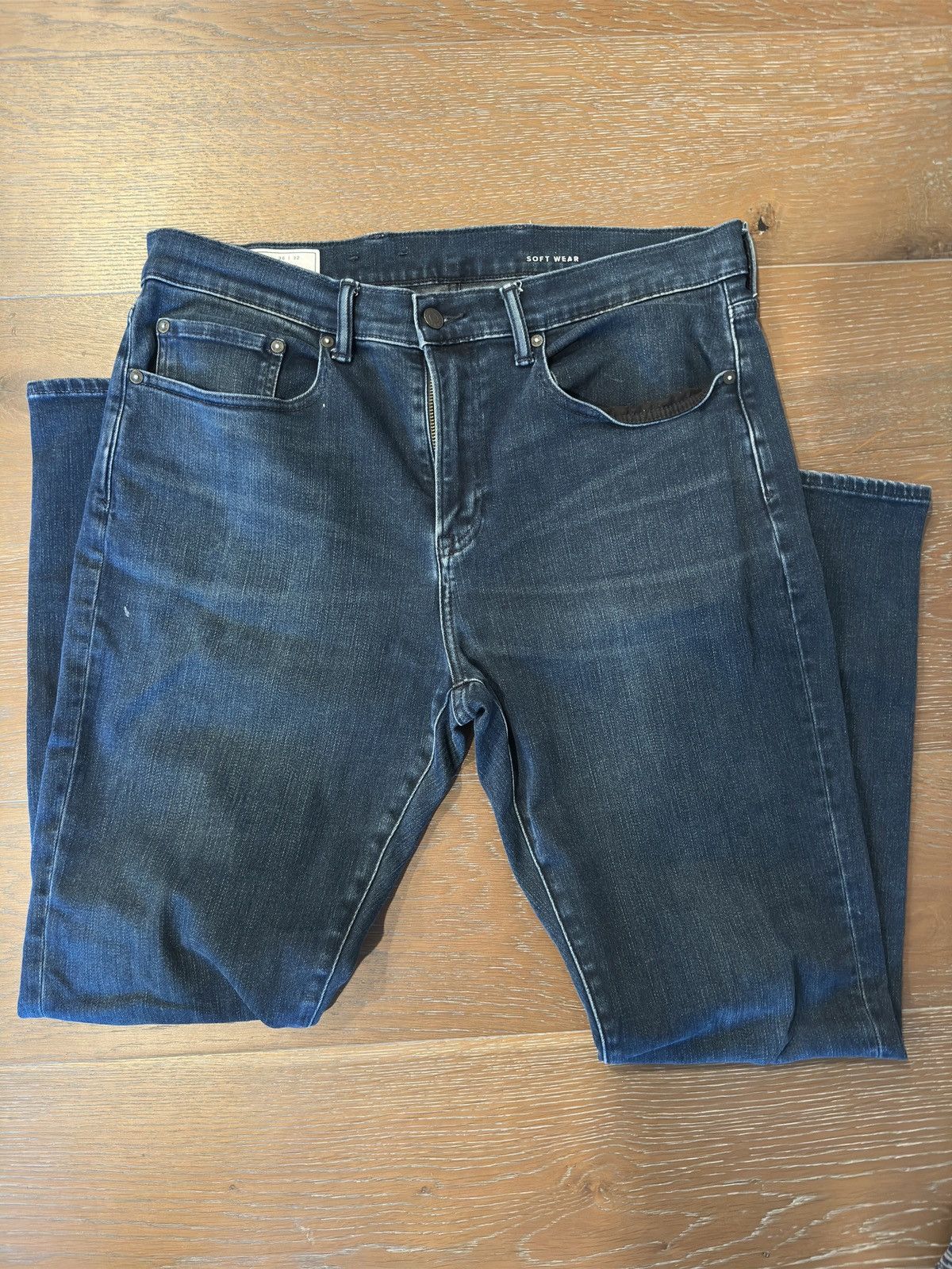 Gap GAP Denim Slim Jeans Blue Navy Size 36-32 Size US 36 / EU 52 - 1 Thumbnail