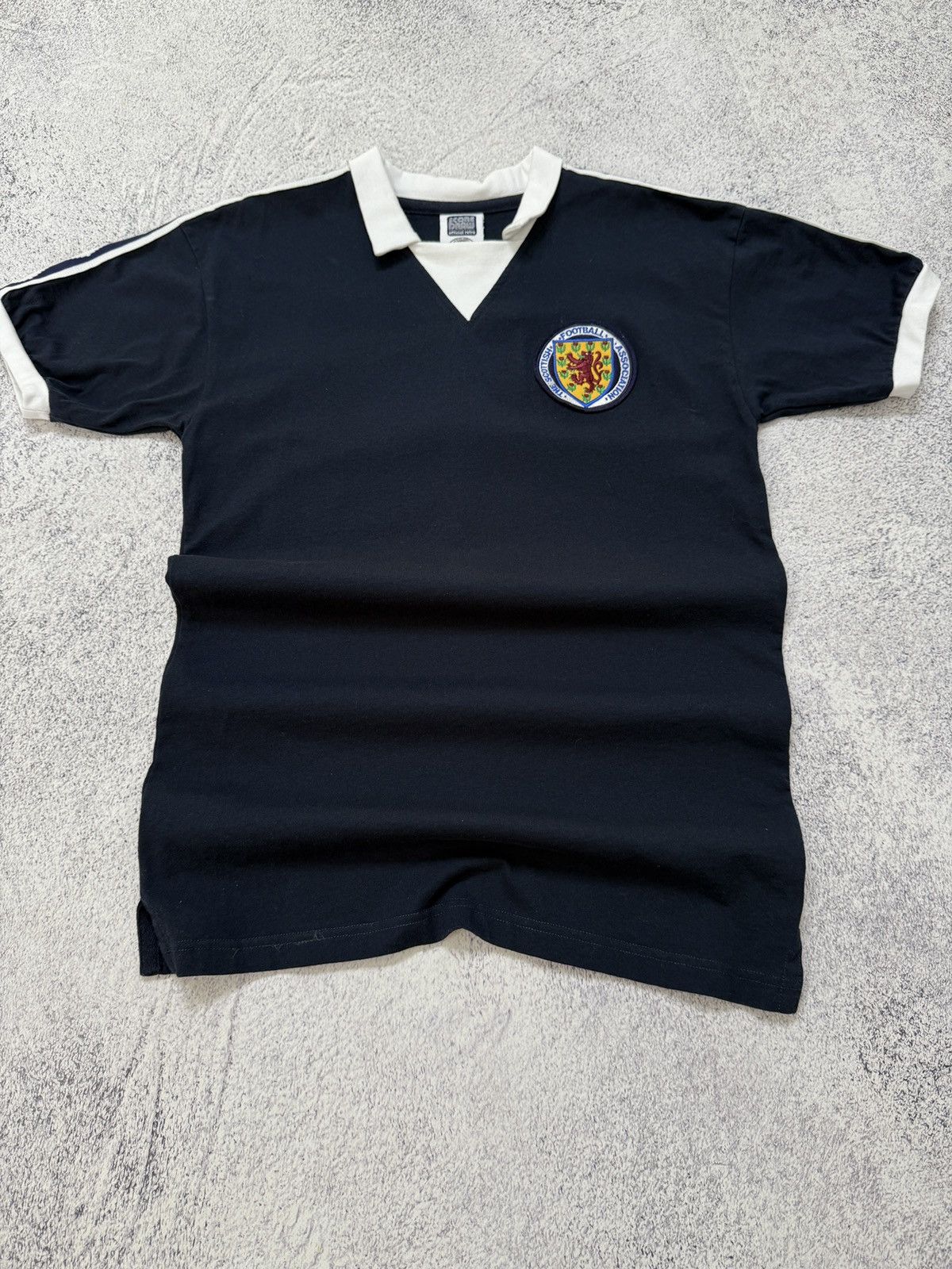 Other SCORE DRAW SCOTLAND HOME FOOTBALL SHIRT RETRO JERSEY 90s Size US M / EU 48-50 / 2 - 2 Thumbnail