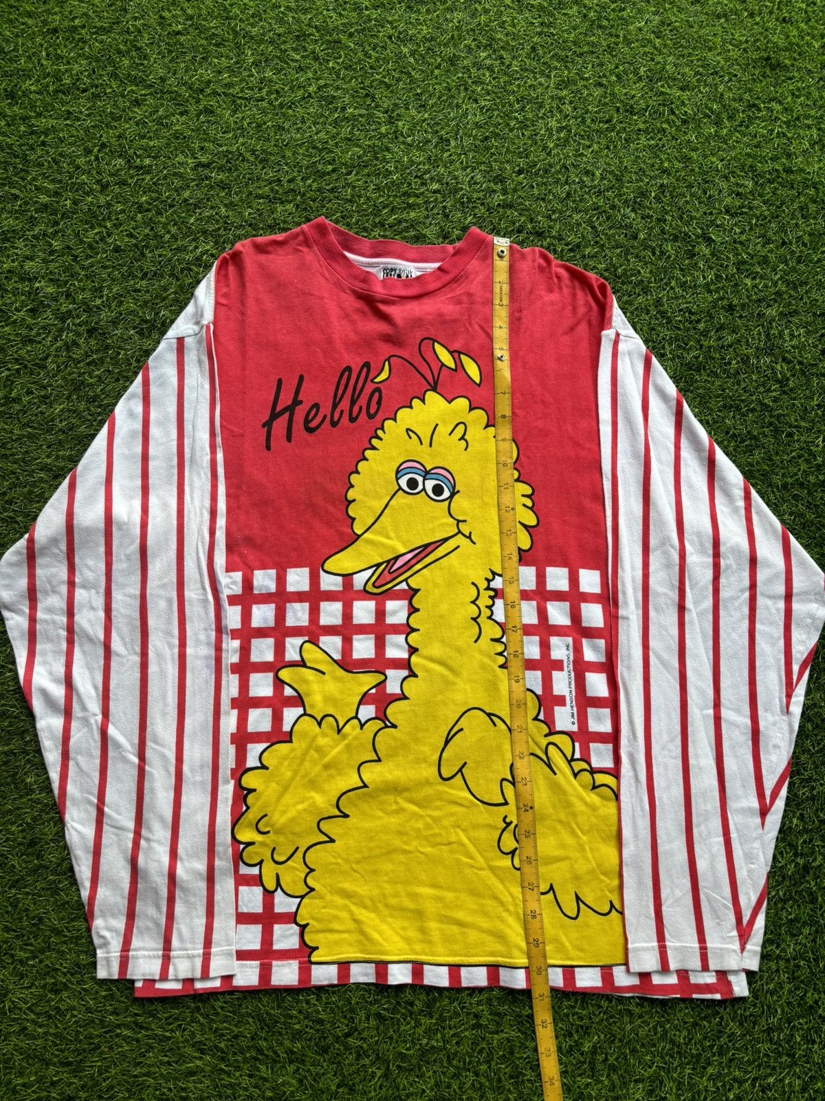 Cartoon Network Vintage Bigbird Sesame Street Big Print Longsleeve Size US XL / EU 56 / 4 - 9 Thumbnail