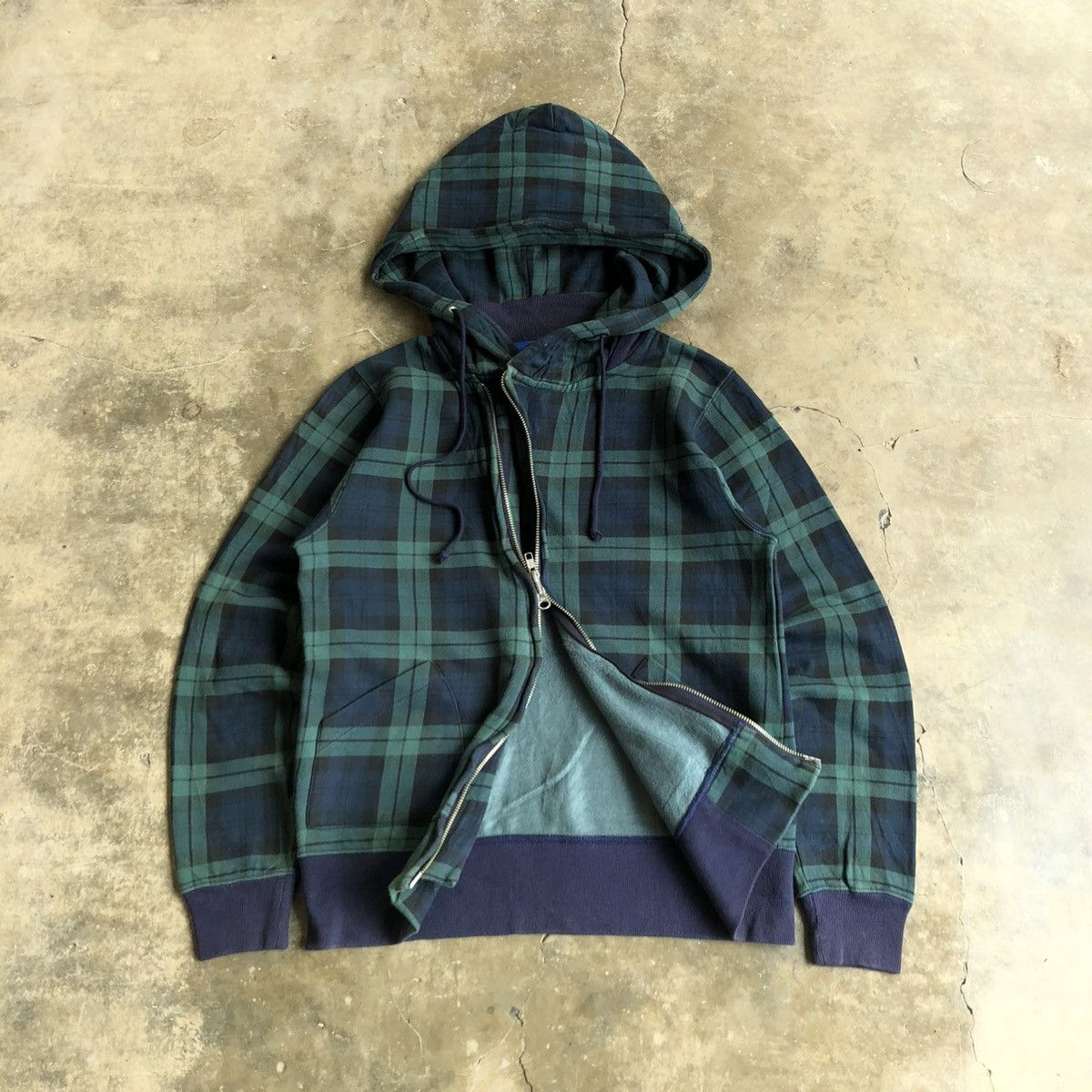 Beams Plus 2000s Beams Heart Asymatrical Wired Ziphoodie Beauty Beast Size US M / EU 48-50 / 2 - 6 Thumbnail