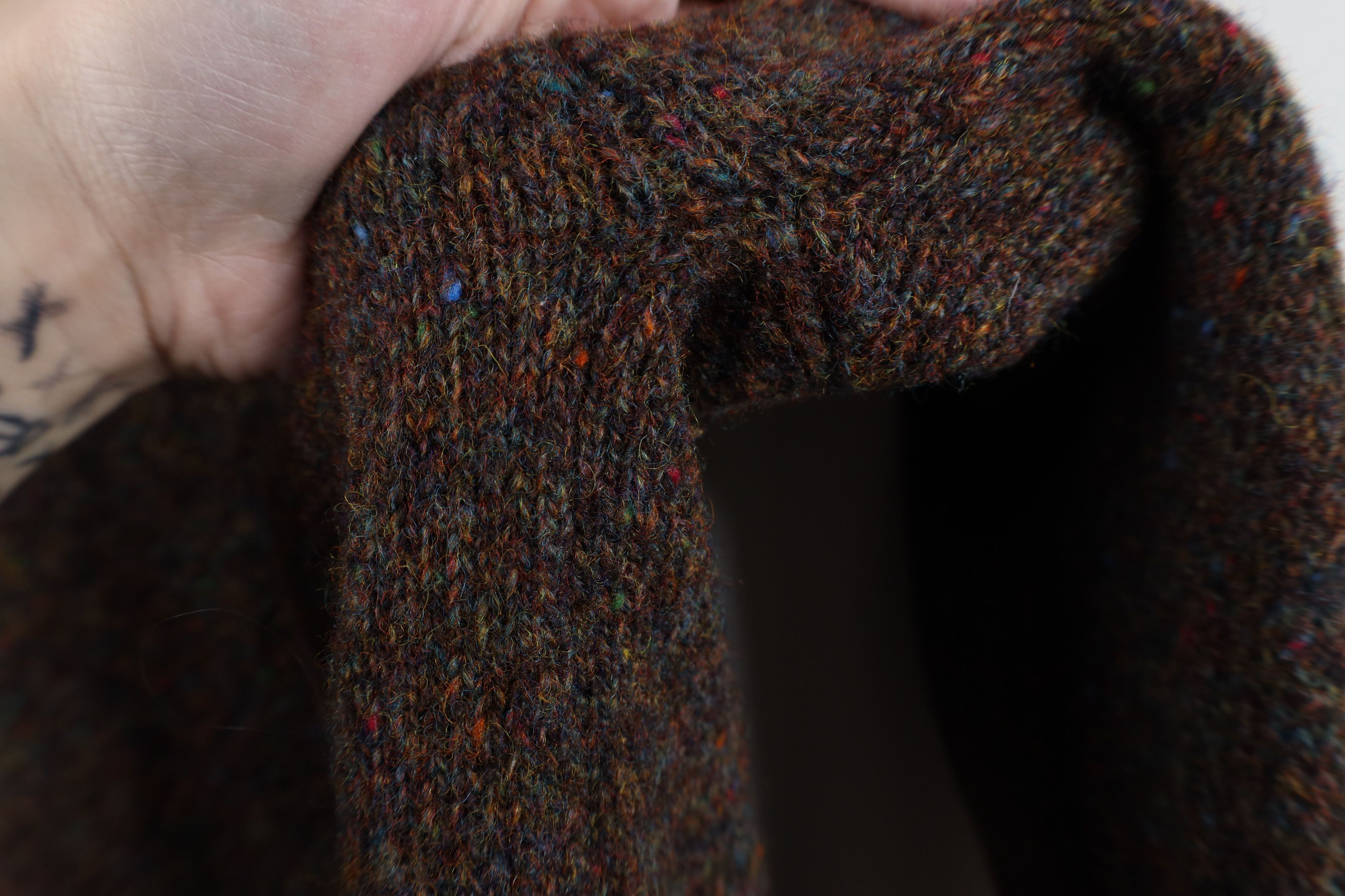 Vintage Vintage 90s Streetwear Wool Knit Turtleneck Sweater USA Size XL / US 12-14 / IT 48-50 - 6 Thumbnail