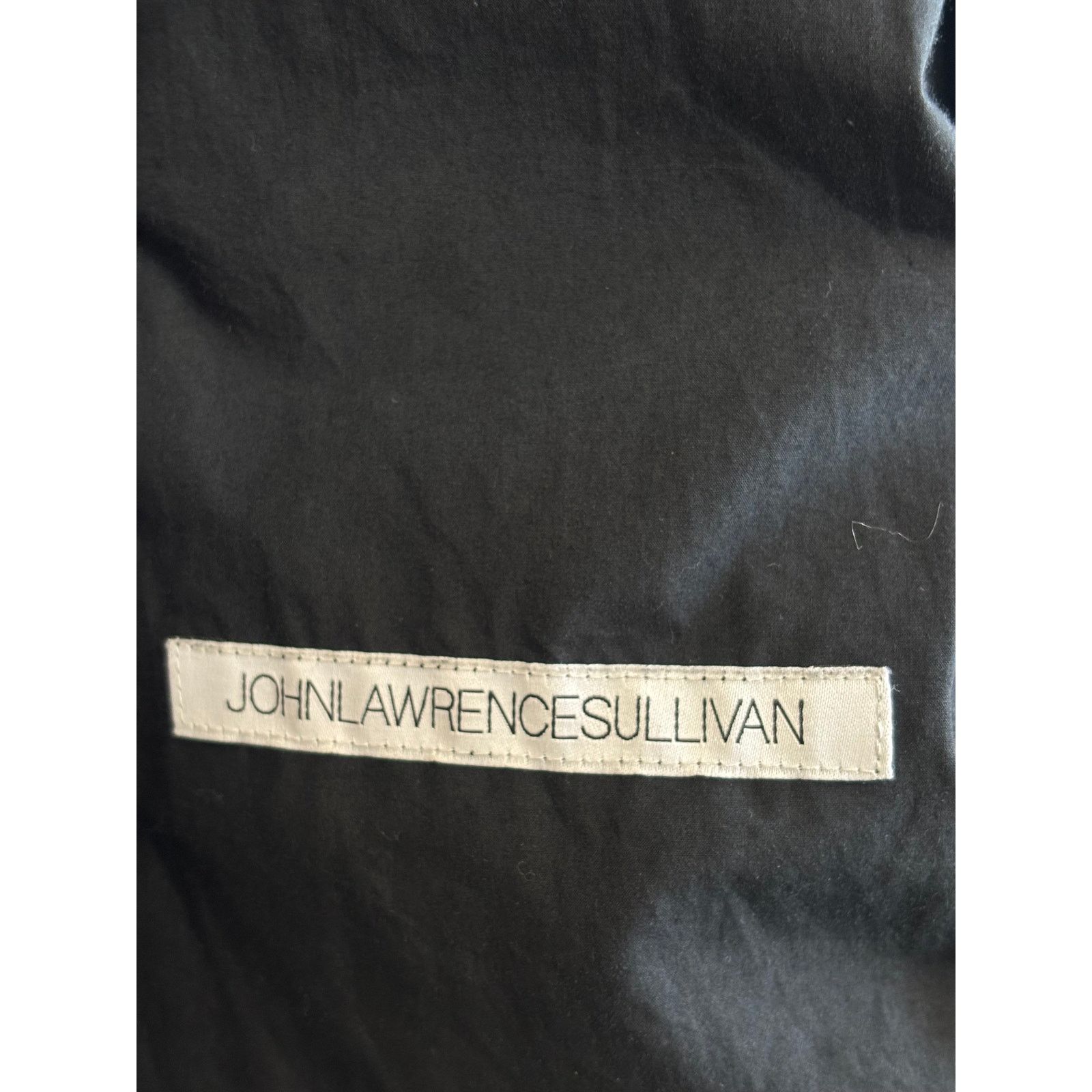 JOHN LAWRENCE SULLIVAN John Lawrence Sullivan Black Long Bomber Coat Size L Size US L / EU 52-54 / 3 - 4 Thumbnail