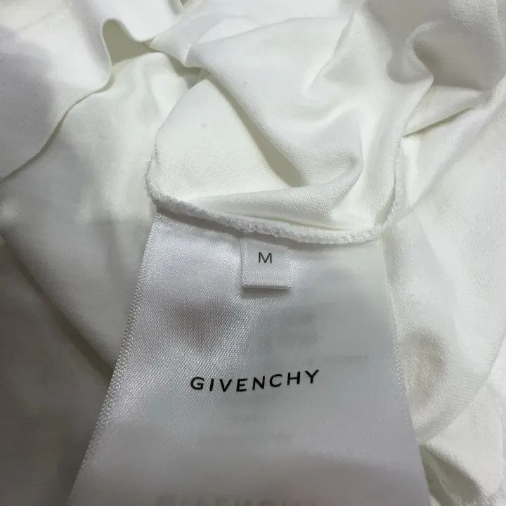 Givenchy Givenchy Givenchy White Letter Print Slim Fit TShirt -2507 Size US M / EU 48-50 / 2 - 4 Thumbnail