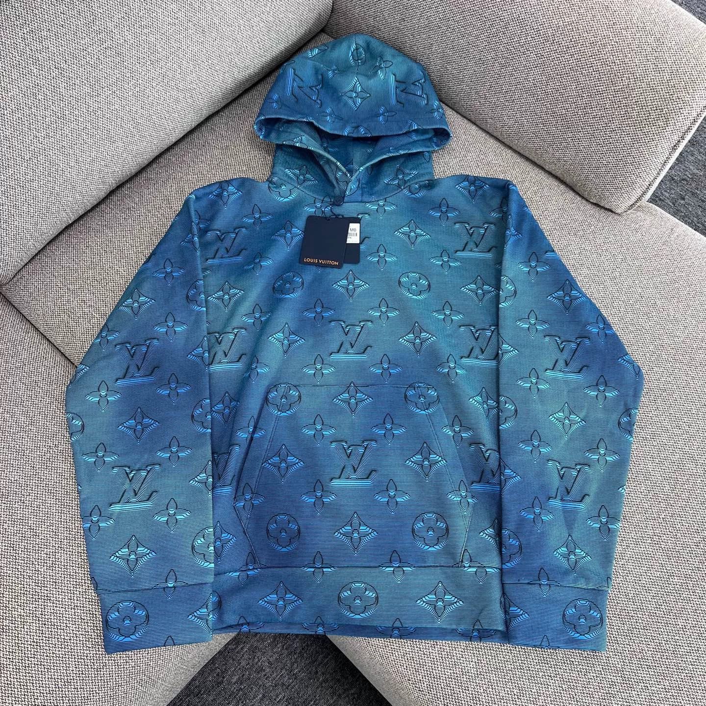 Louis Vuitton Louis Vuitton Logo Print Casual Hoodie Size US M / EU 48-50 / 2 - 1 Thumbnail