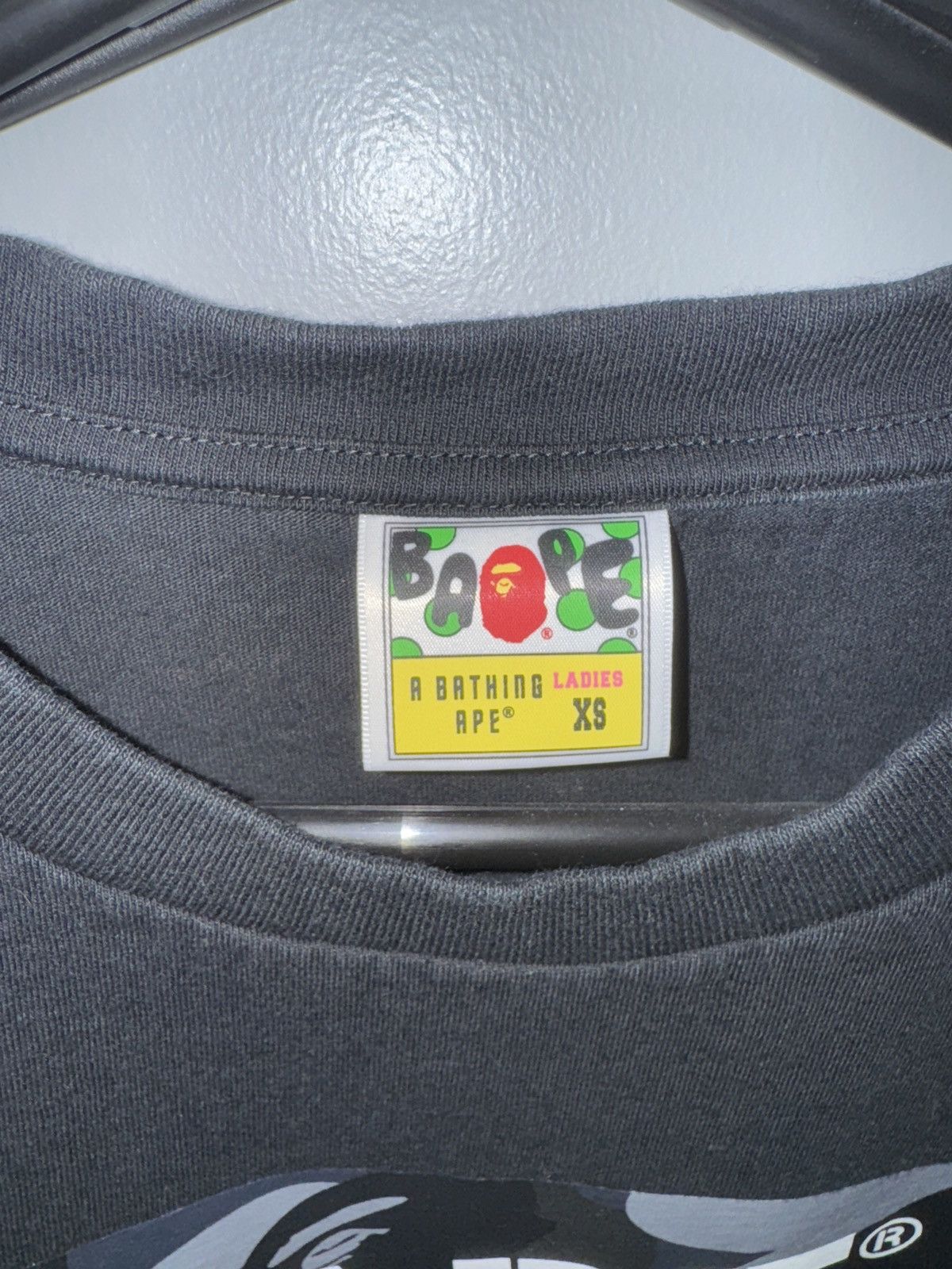Bape Bape box logo tee with Bape head on back Size XS / US 0-2 / IT 36-38 - 4 Thumbnail