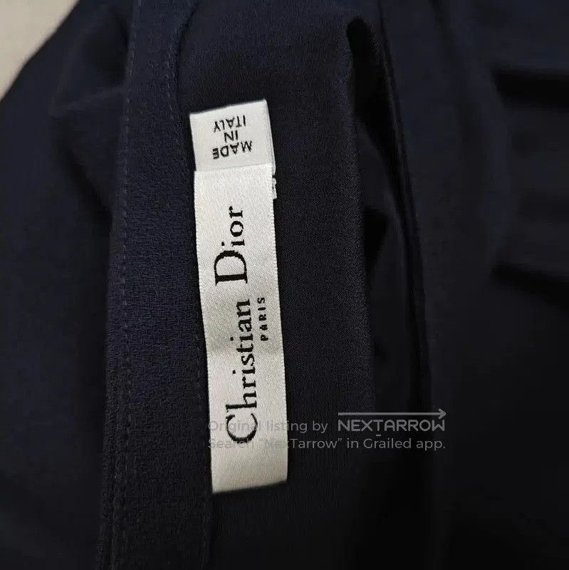 Dior Dior Black Wool Flared Skirt for Women . Size 23" - 6 Thumbnail