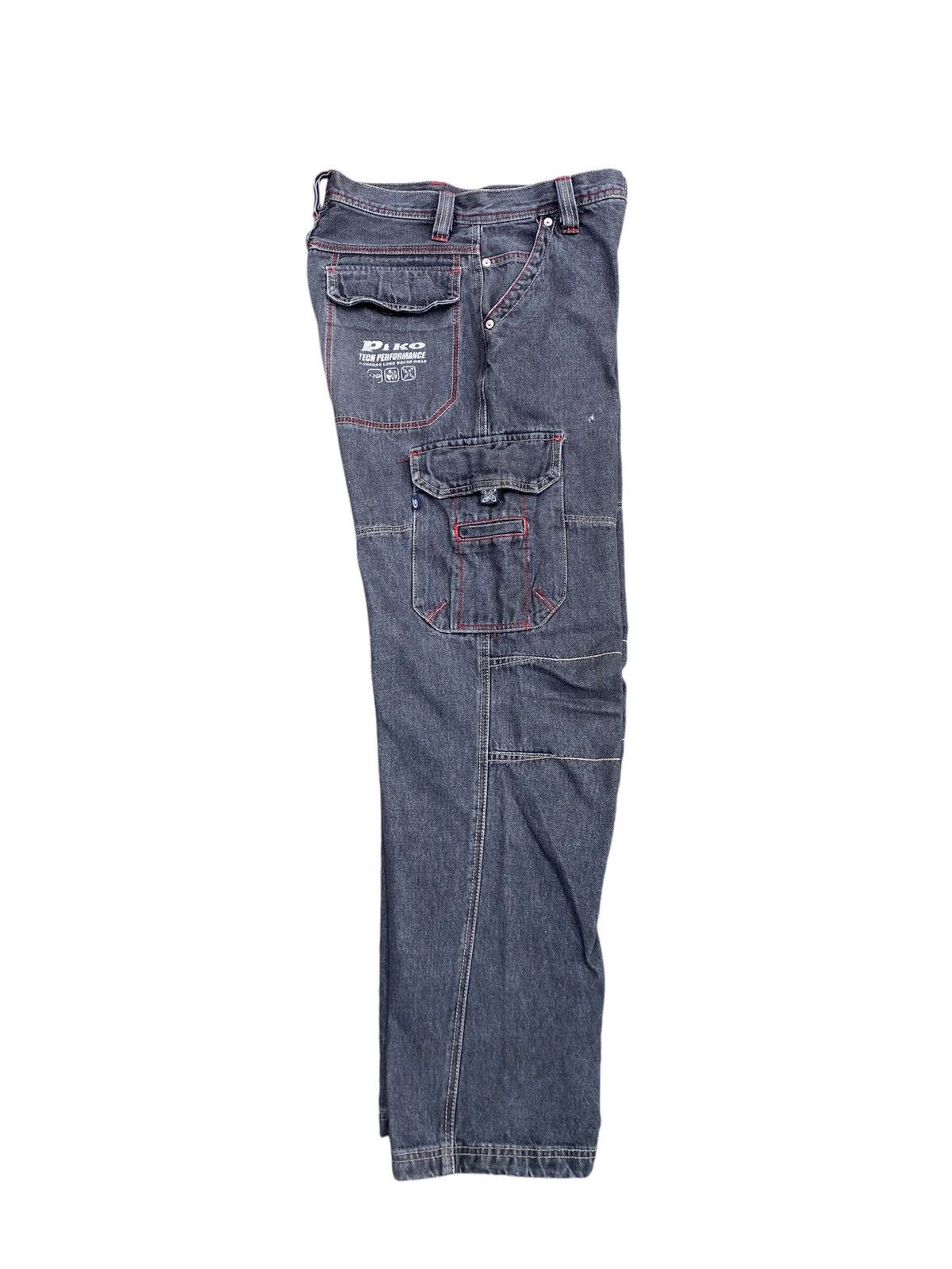 Japanese Brand Piko Y2K Baggy Pants Size US 32 / EU 48 - 4 Thumbnail
