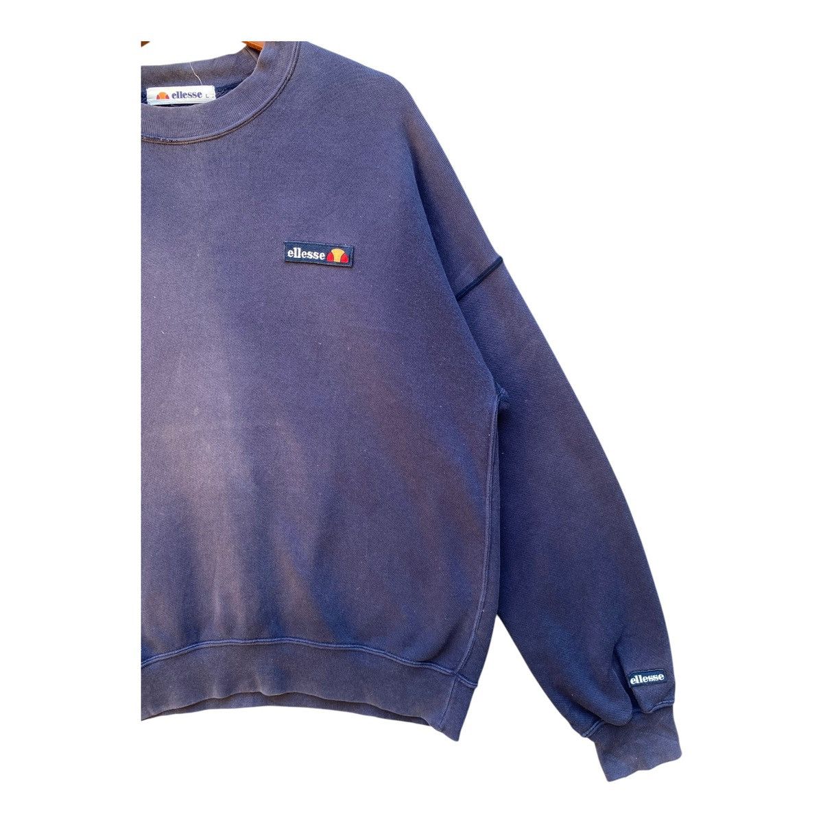 Ellesse × Vintage Vintage Ellesse Sweatshirt Sun Faded Pullover Jumper Size L Size US L / EU 52-54 / 3 - 4 Thumbnail