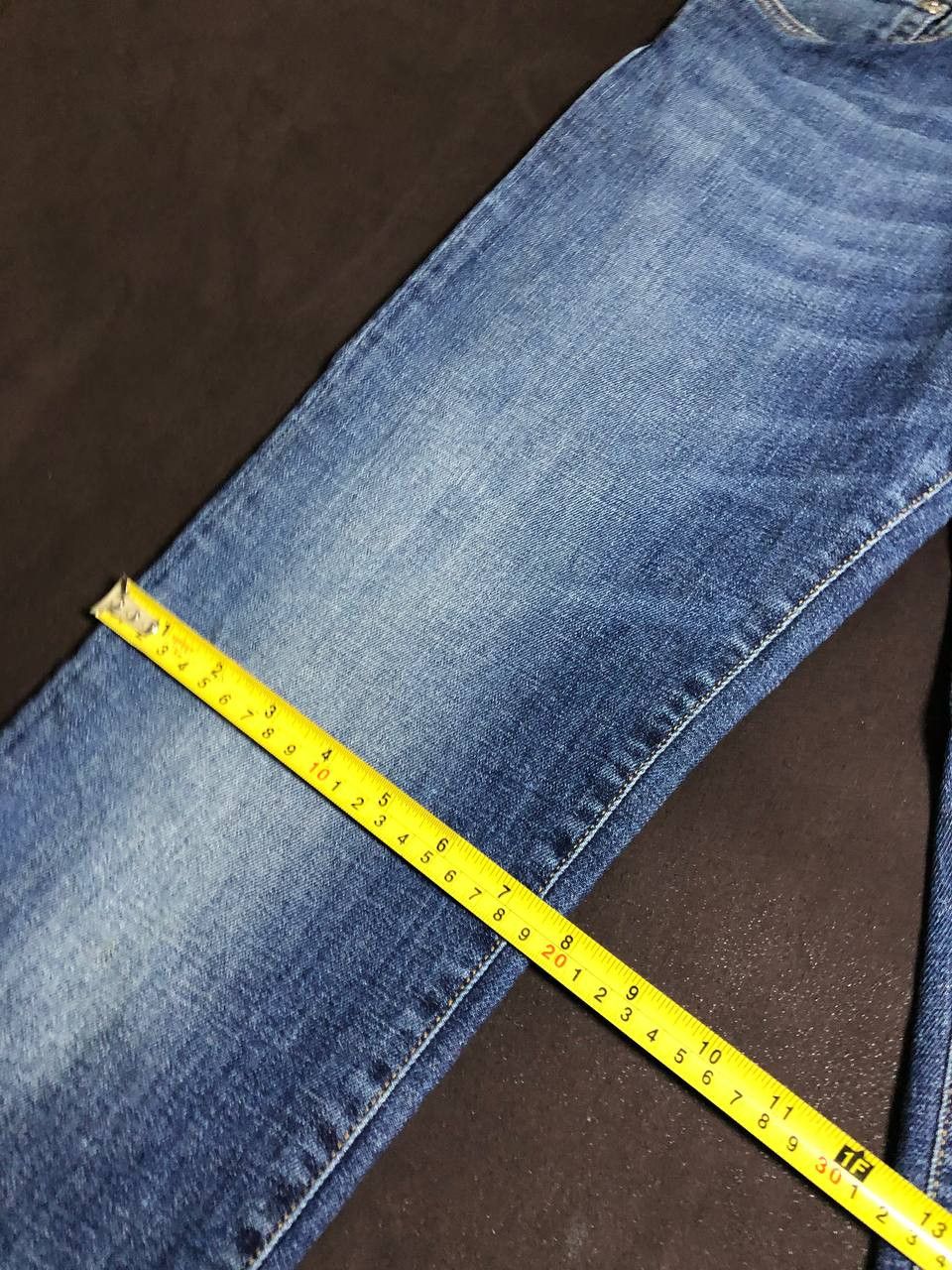 Dolce & Gabbana DOLCE & GABBANA Indigo Distressed Denim Button Fly jeans Size US 30 / EU 46 - 8 Thumbnail