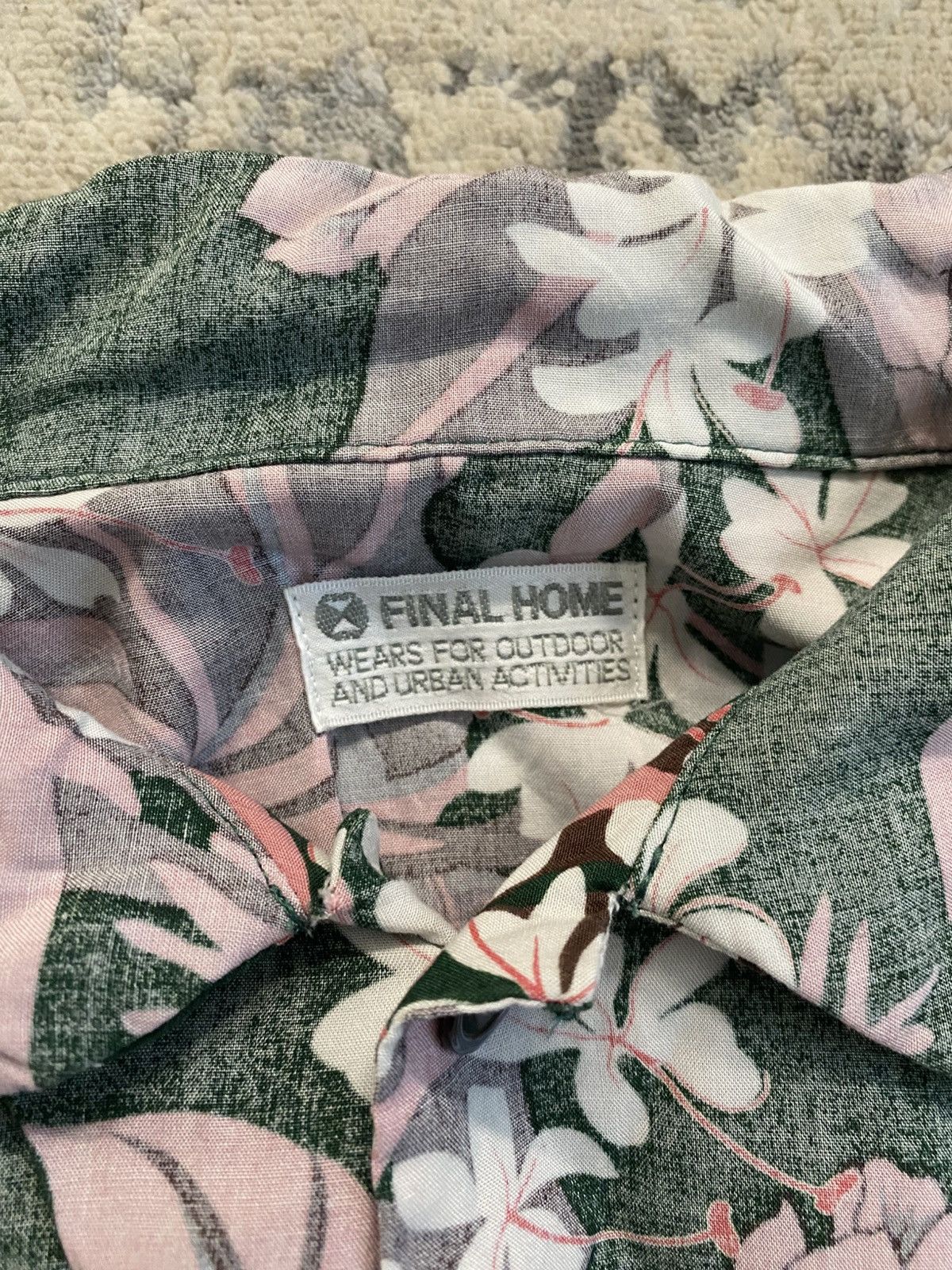 Final Home Final Home - Vintage Hawaiian Aloha Floral Shirt Size US S / EU 44-46 / 1 - 6 Thumbnail