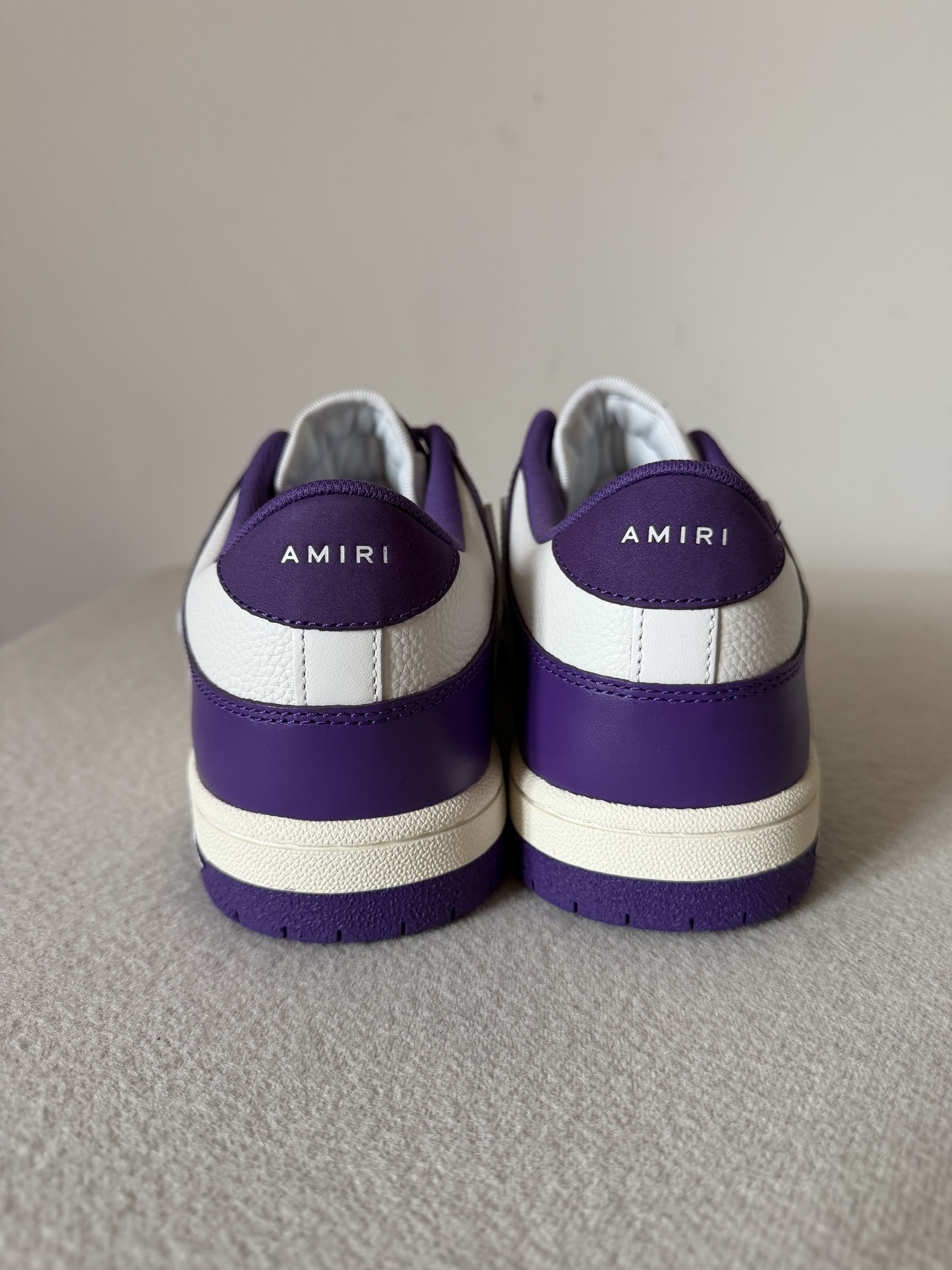Amiri Amiri Skel Top Low in Purple White Size US 13 / EU 46 - 5 Thumbnail