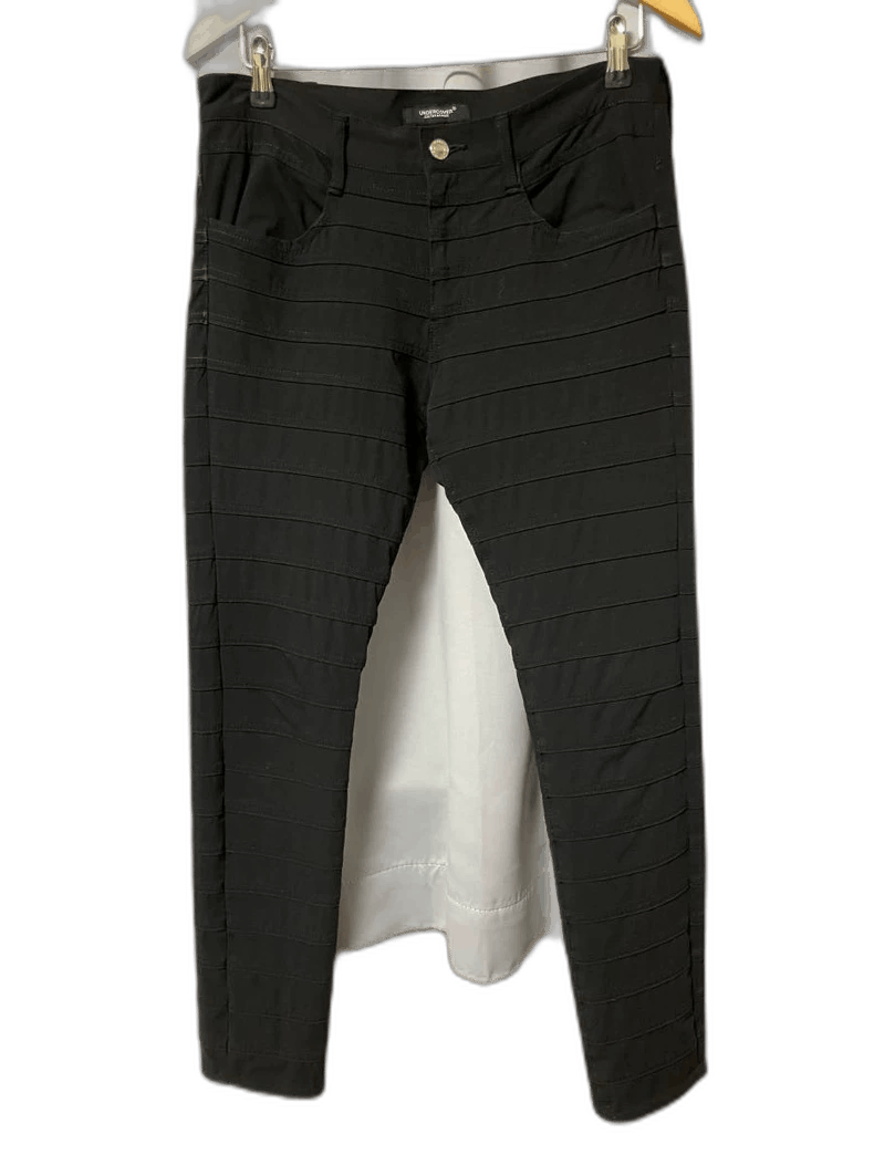 Undercover undercover black ribbed pants size 3 Size US 34 / EU 50 - 1 Thumbnail
