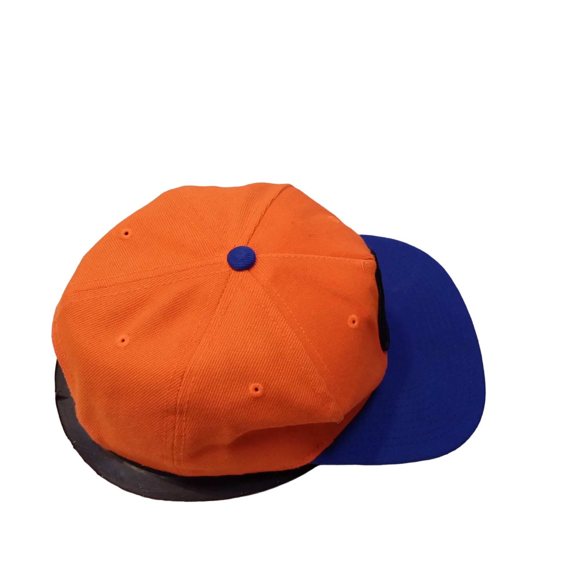 Cartoon Network Dragon Ball Z Snapback Hat Kanji Orange Blue Japanese Oolong Size ONE SIZE - 5 Thumbnail