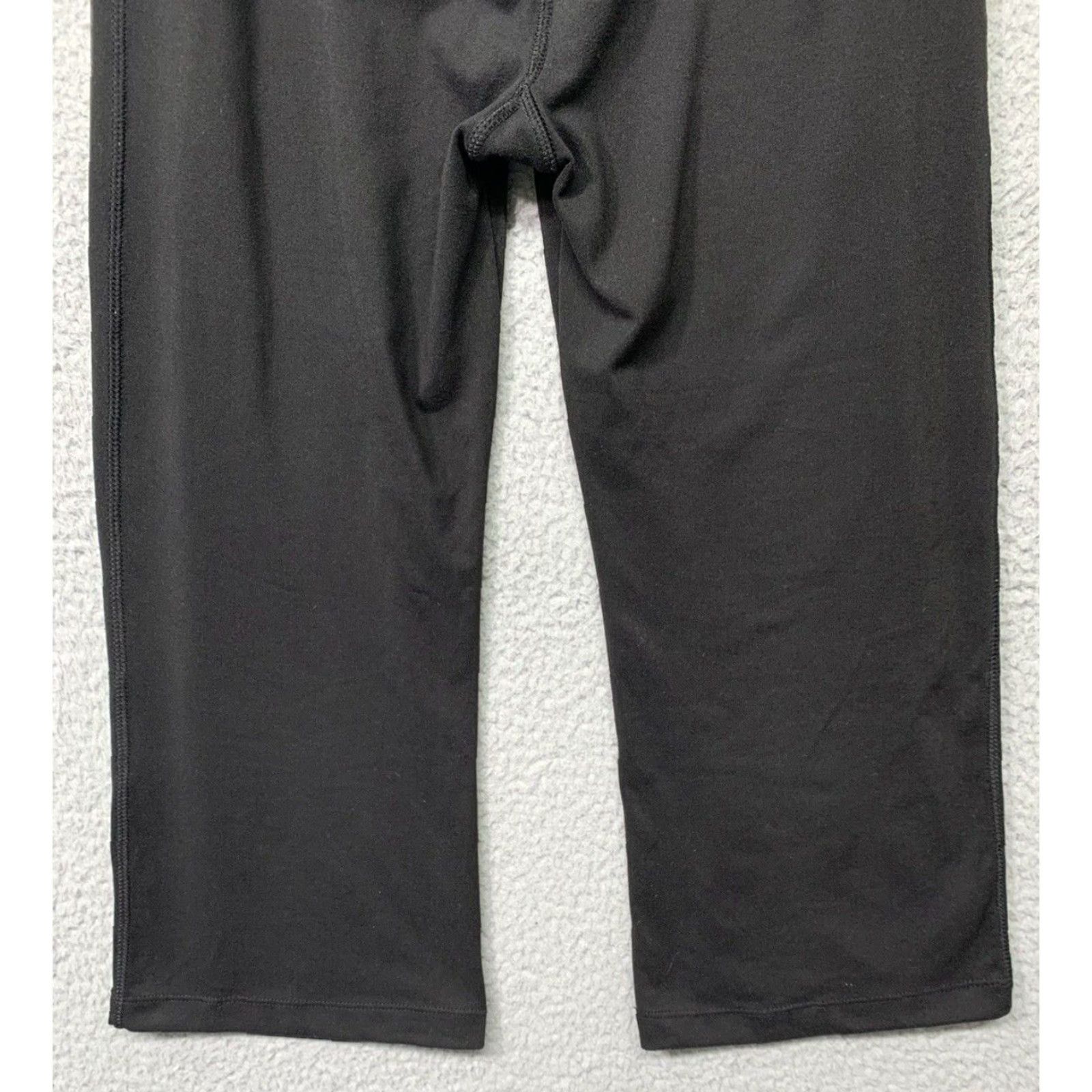 Bally Bally Total Fitness Pants Women’s Small Yoga Athletic Stretch Black Blue Capri Size 28" / US 6 / IT 42 - 7 Thumbnail