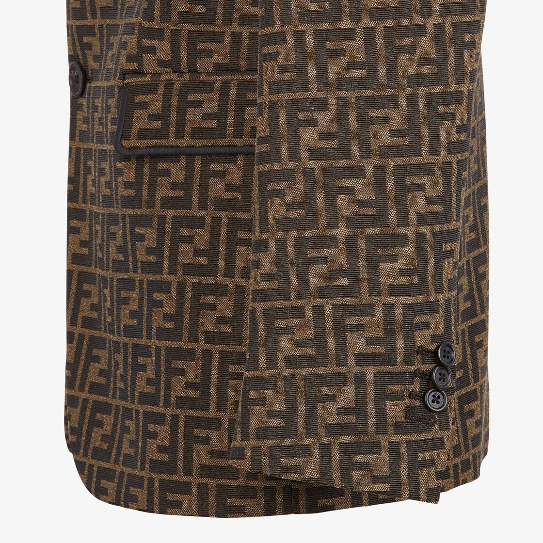 Fendi o1s1wg111025 Jacket in Brown Size US S / EU 44-46 / 1 - 5 Thumbnail