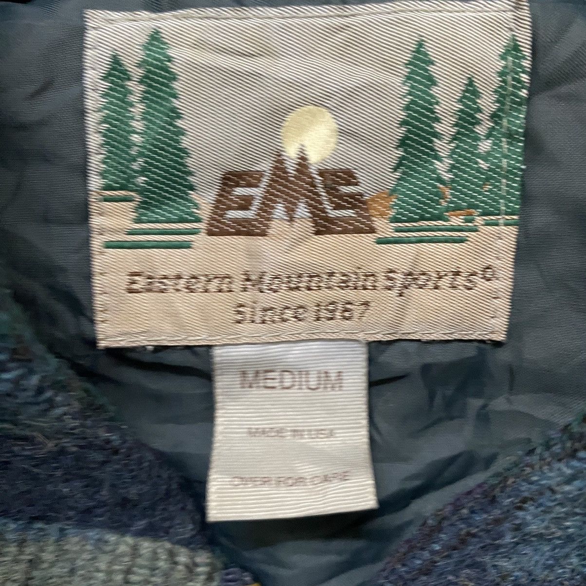 Japanese Brand ⚡️Vintage Eastern Mountain Sports wool printed zipper hoodie Size US M / EU 48-50 / 2 - 9 Thumbnail