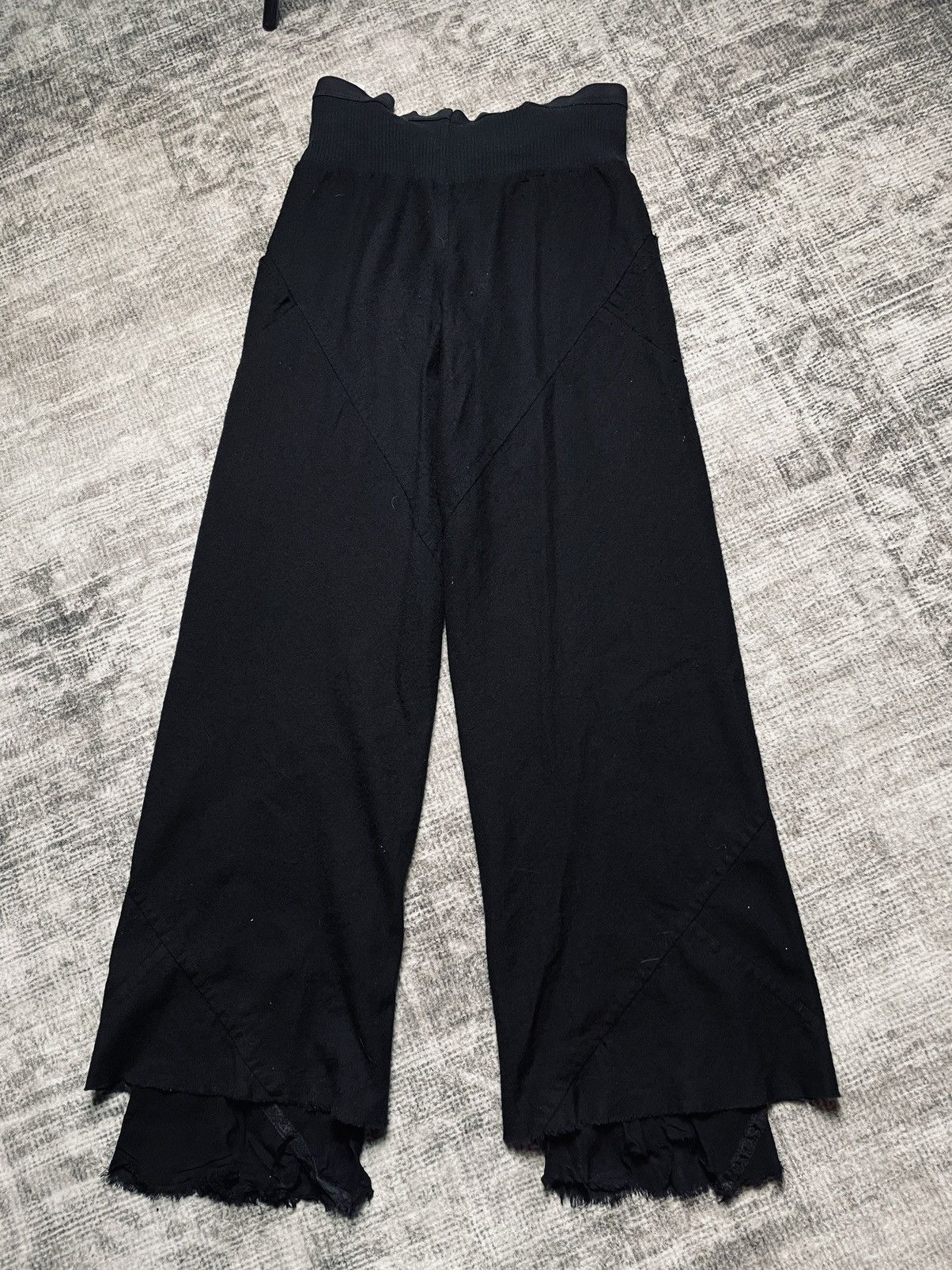 Rick Owens Rick Owens AW05 Bias Layered Pants Size US 30 / EU 46 - 7 Thumbnail