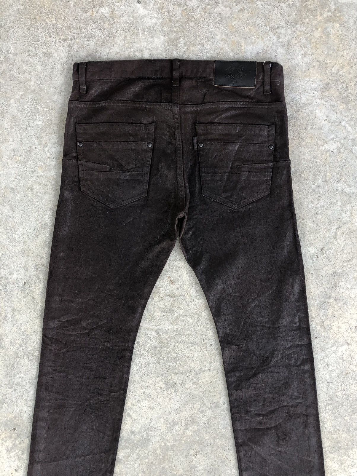 Tornado Mart Tornado Mart Waxed Skinny Jeans Size US 32 / EU 48 - 8 Thumbnail
