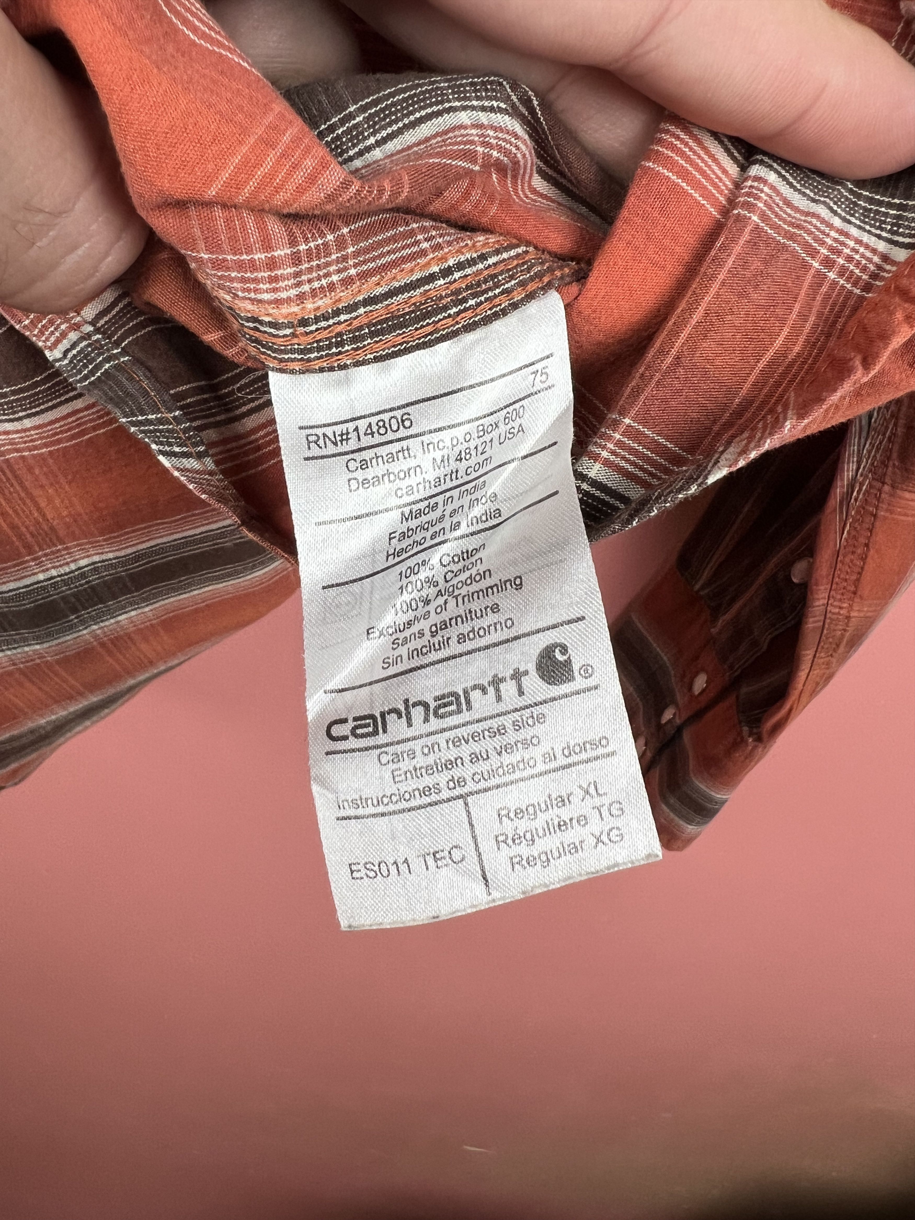 Carhartt Carhartt wip shirt VTG vintage workwear streetwear hype Size US XL / EU 56 / 4 - 5 Thumbnail