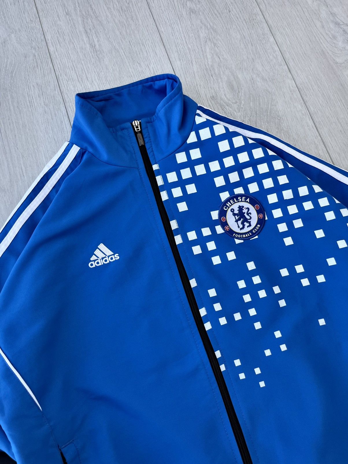 Chelsea Soccer Vintage Chelsea Soccer Track Jacket Blokecore Y2K Football Size US M / EU 48-50 / 2 - 2 Thumbnail