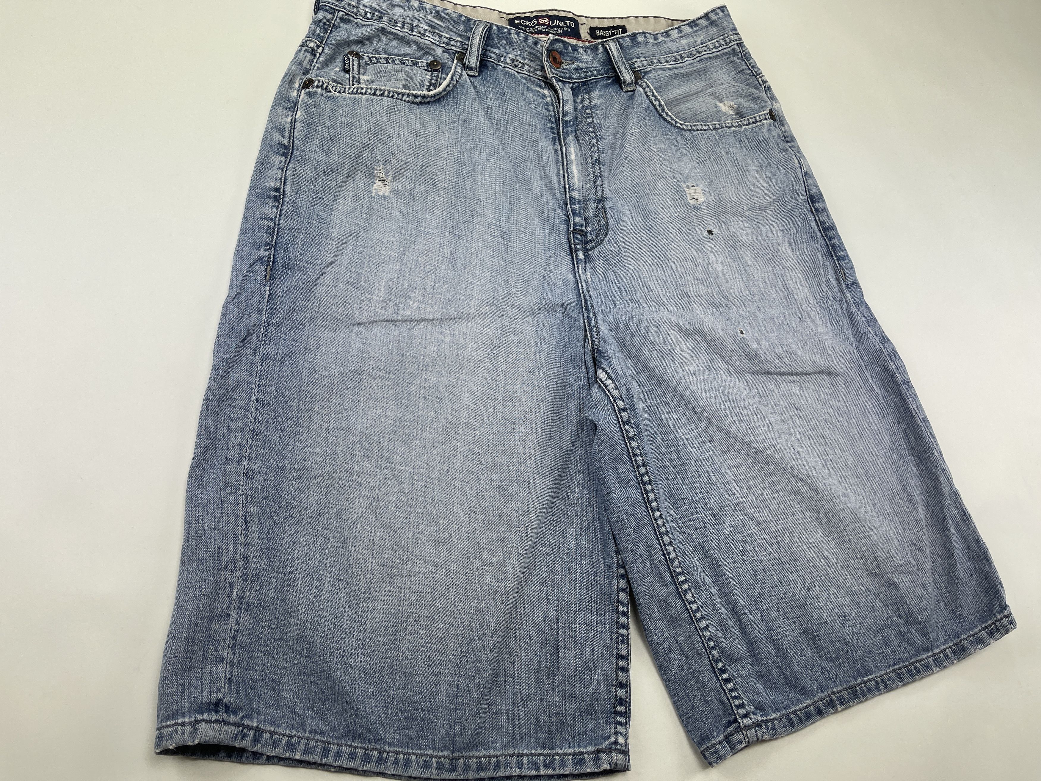 Ecko Unltd. Ecko Unltd jeans shorts, vintage baggy 90s hip-hop Y2K 32 Size US 32 / EU 48 - 6 Thumbnail