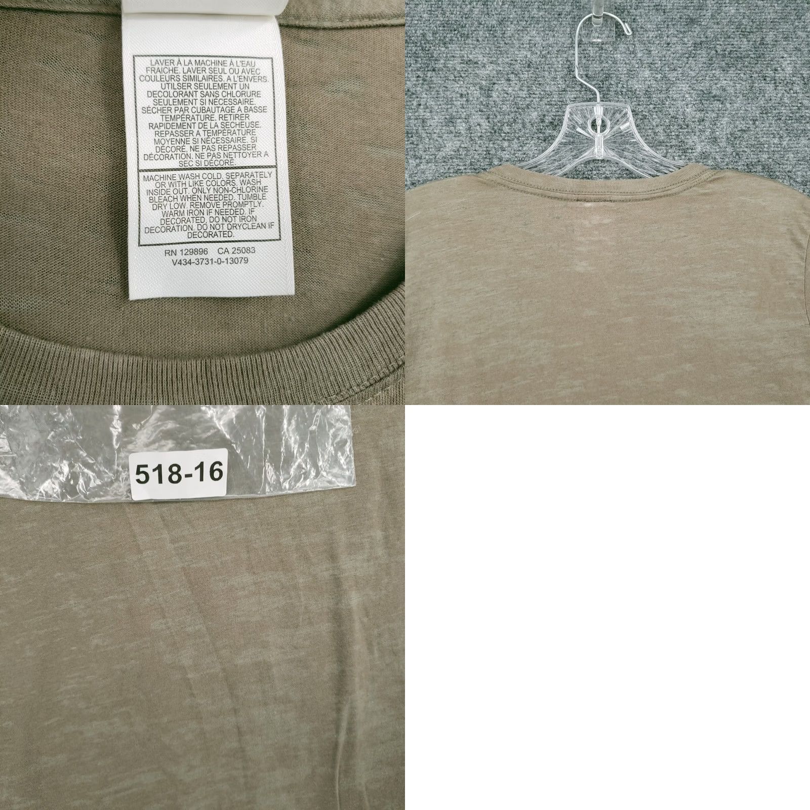 Disney Disney Womens XL Brown Cotton T Shirt Lone Ranger Embellished Casual Mexico Size XL / US 12-14 / IT 48-50 - 8 Thumbnail