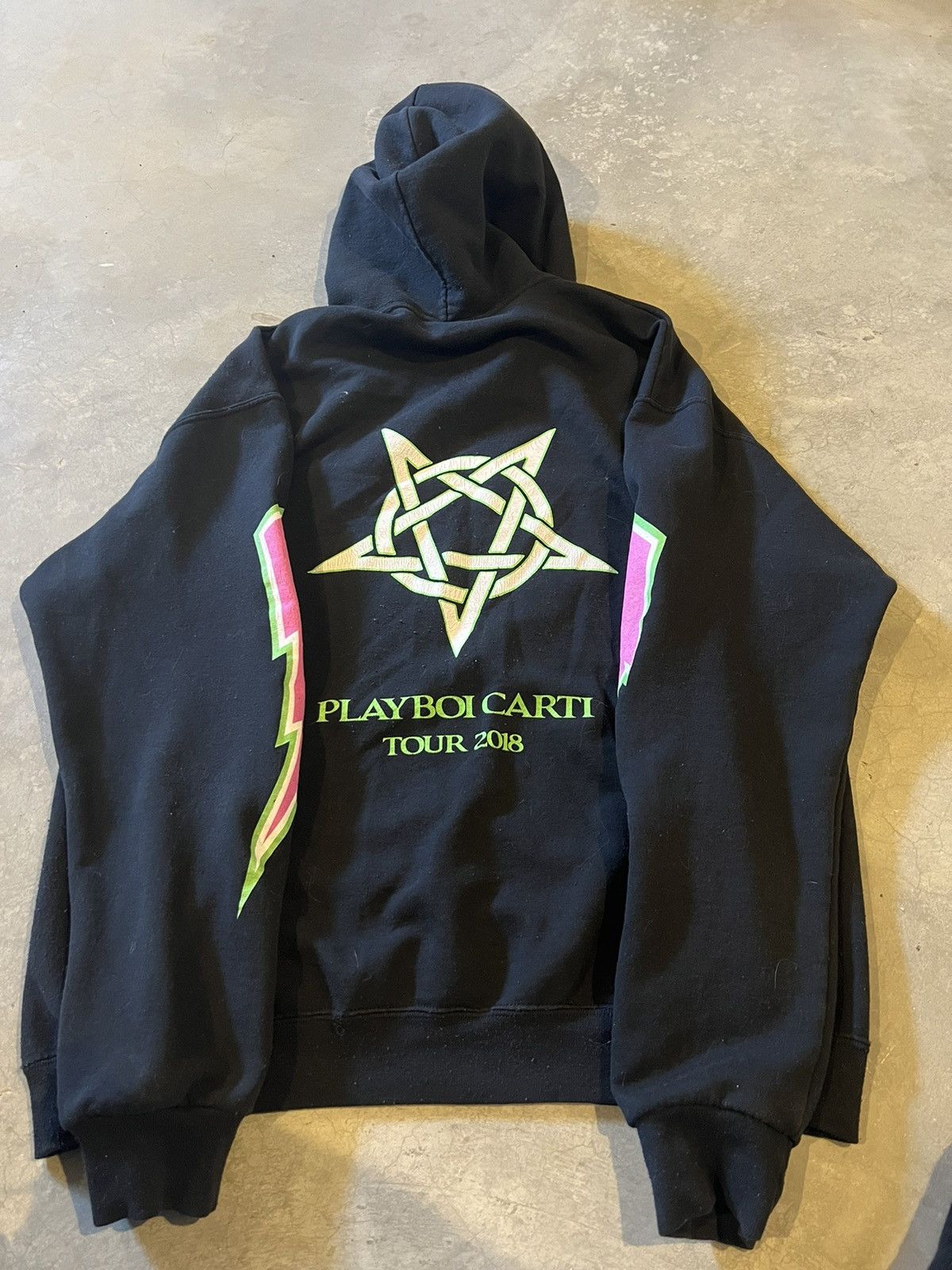 Playboi carti tour hoodie on sale