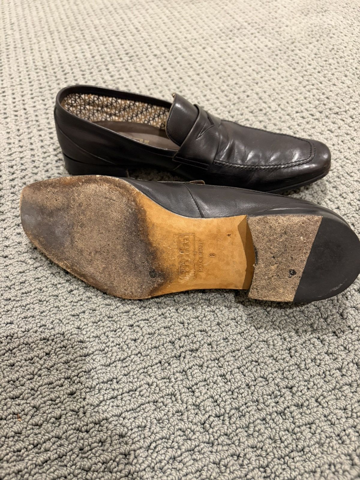 Fratelli Rossetti $840 butter soft calfskin loafers. Made in Italy Size US 9.5 / EU 42-43 - 4 Thumbnail