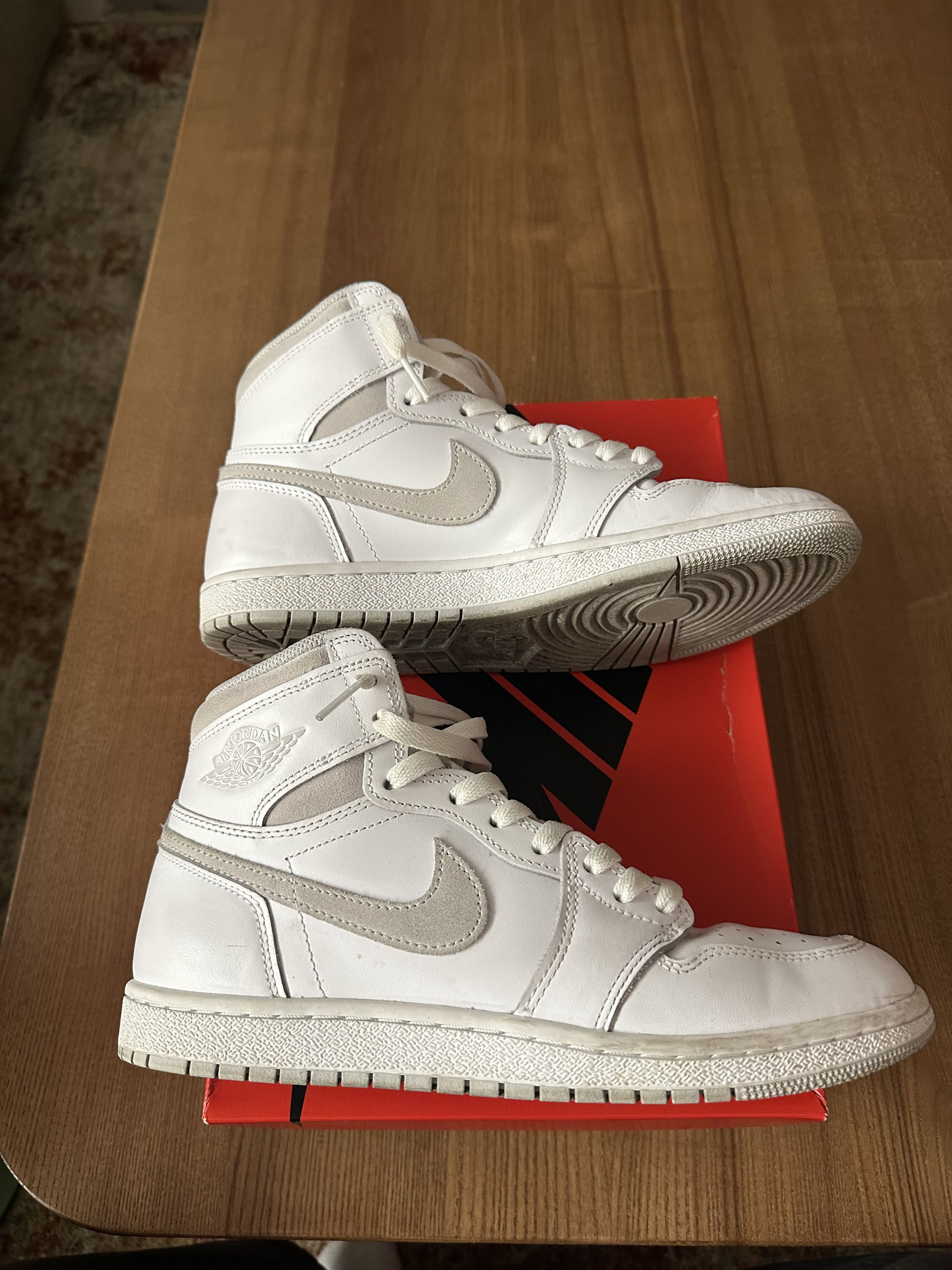 Jordan Brand Air Jordan 1 Hi '85 "Neutral Gray" Size US 8.5 / EU 41-42 - 2 Thumbnail