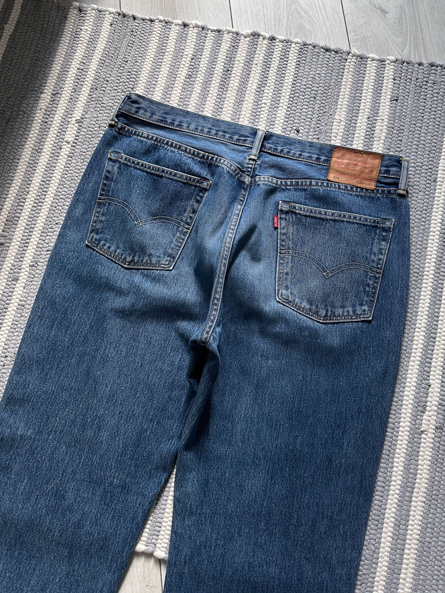 Levi's Vintage Levis 514 Blue Denim Jeans 36x31 Size US 36 / EU 52 - 1 Thumbnail