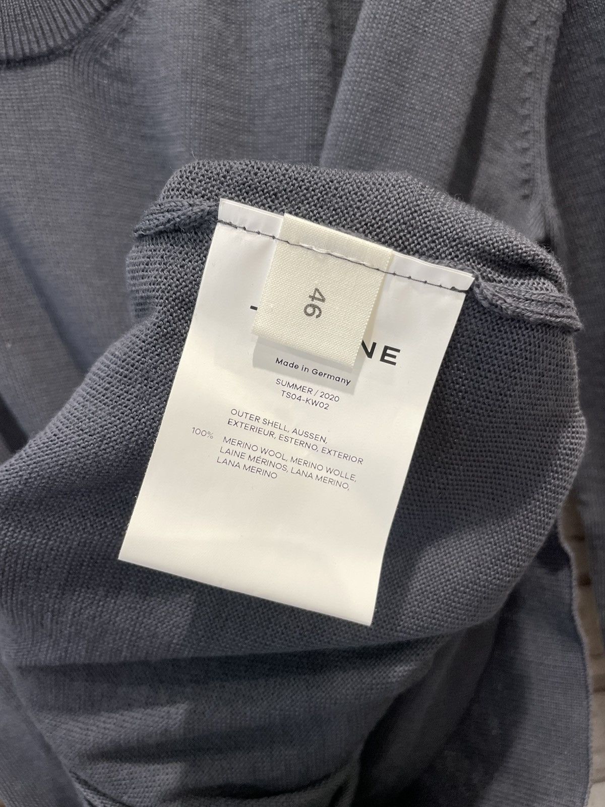 Designer × Japanese Brand T/SEHNE Thomas Sehne Summer / 2020 Collection Wool Sweater Size US M / EU 48-50 / 2 - 9 Thumbnail