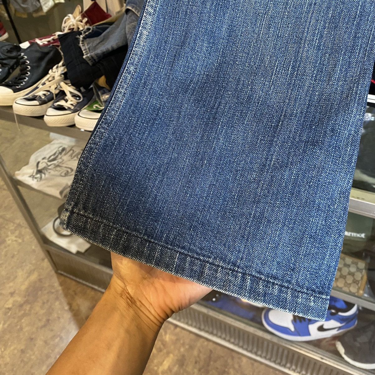 Kapital KAPITAL Camera Work Denim Pants Blue Cotton Size 0 / XS Size US 29 - 6 Thumbnail