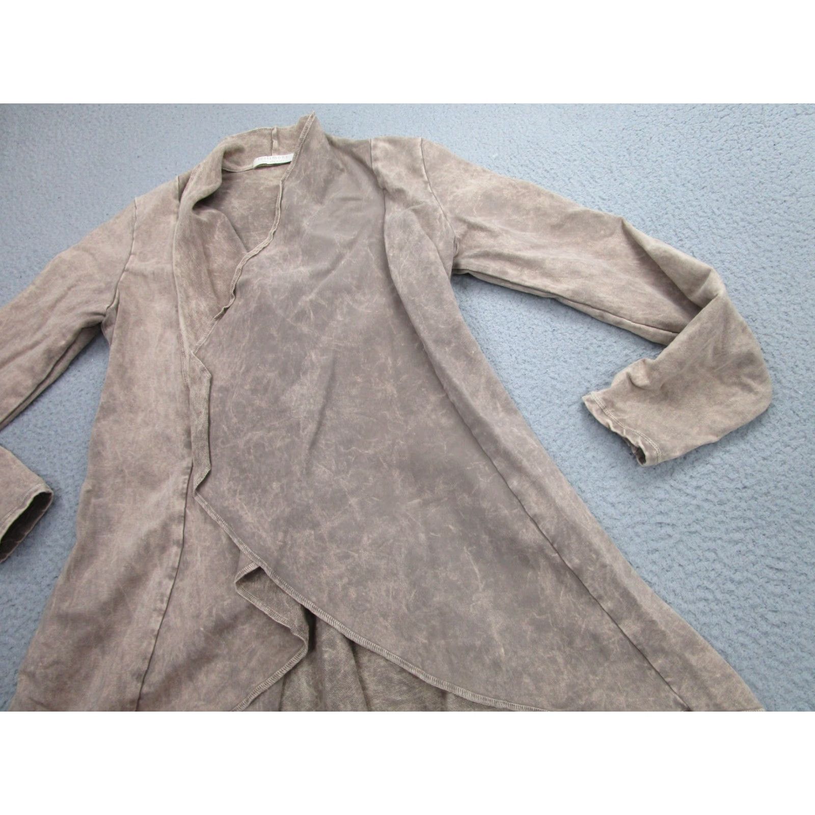 Vintage VINTAGE Testimony Los Angeles Jacket Womens Small Brown French Terry Whimsigoth Victorian Size S / US 4 / IT 40 - 3 Thumbnail