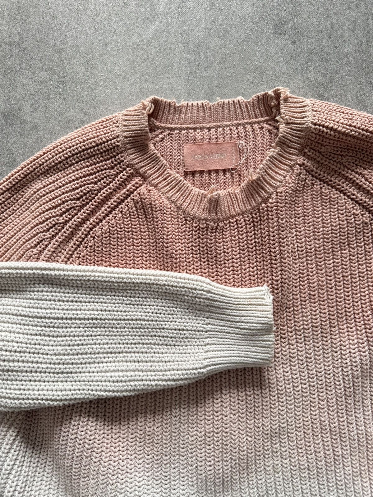 Designer × Zadig & Voltaire ZADIG VOLTAIRE Sweater KARY COW Cotton/wool Oversized Size S Size S / US 4 / IT 40 - 2 Thumbnail