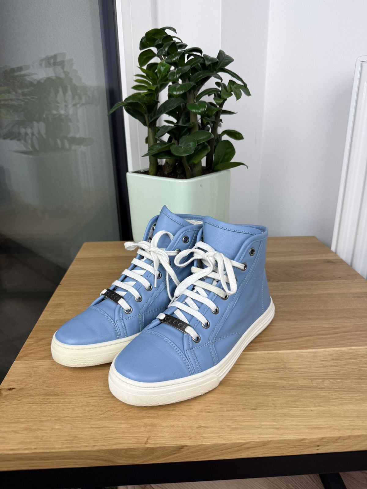 Gucci Gucci high top sneakers shoes Size US 6 / IT 36 - 3 Thumbnail