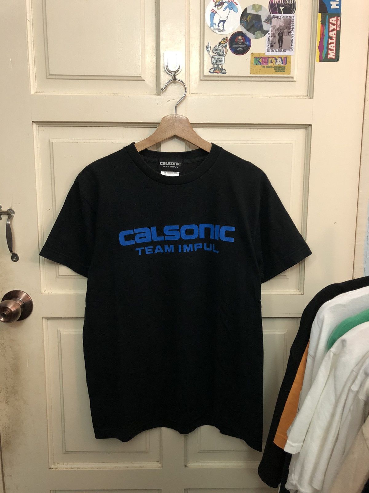 Vintage Vintage Calsonic Racing Team Skyline Tshirt Size US M / EU 48-50 / 2 - 2 Thumbnail