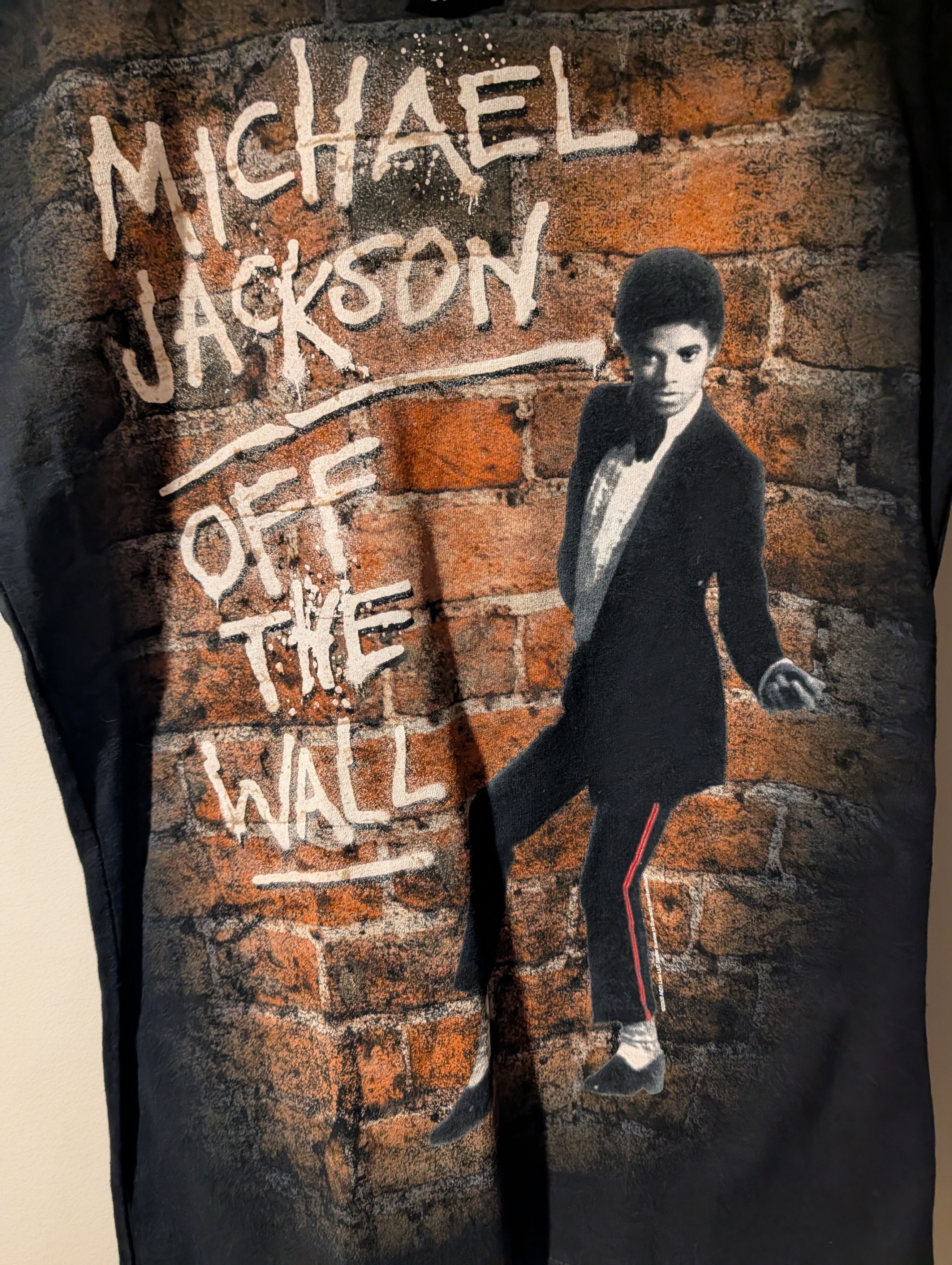 Band Tees Vintage 2009 Michael Jackson Off the Wall Woman's T-Shirt Size M / US 6-8 / IT 42-44 - 2 Thumbnail