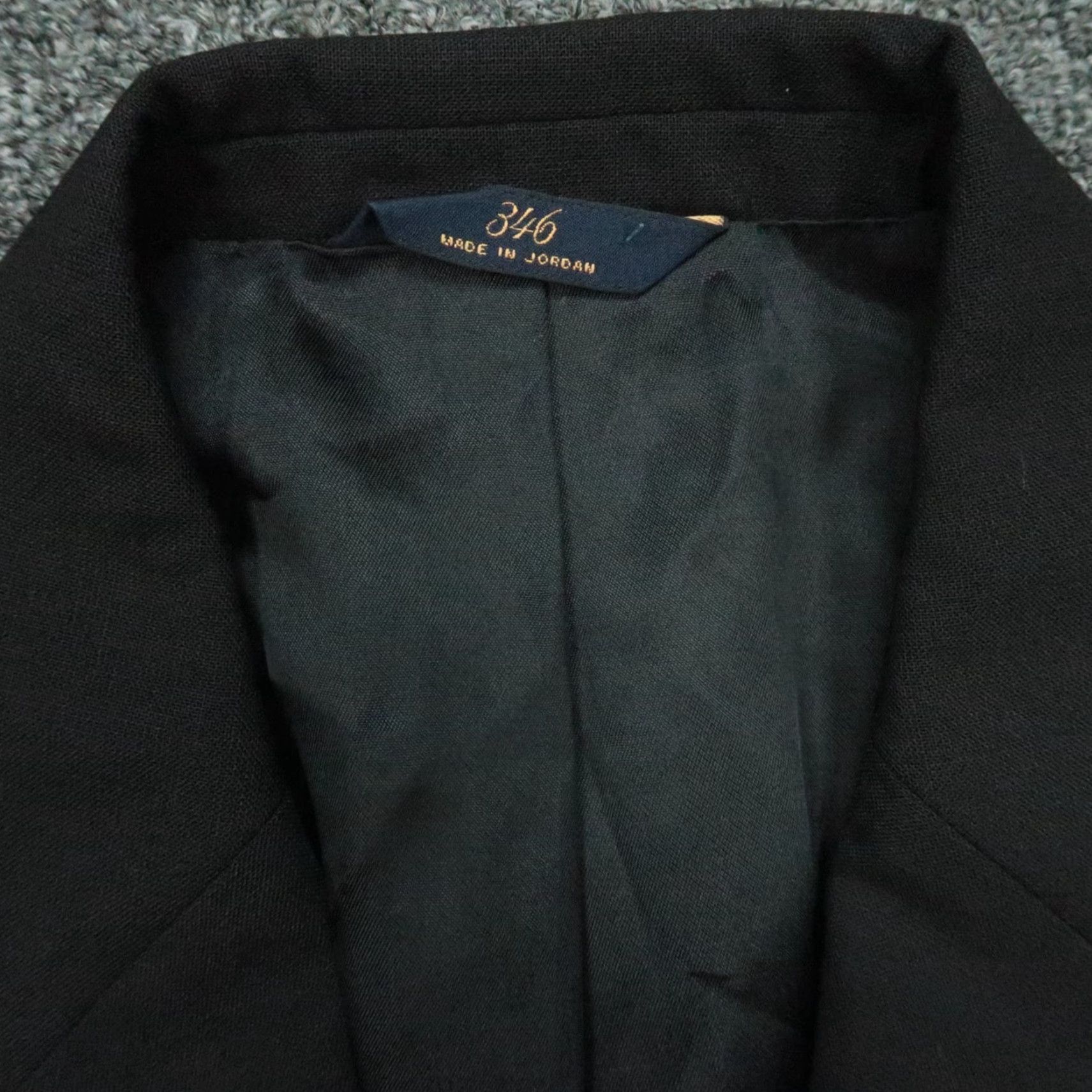 Brooks Brothers Brooks Brothers Blazer Mens 40S Black 346 Stretch Wool Sport Coat Jacket Size 40R - 3 Thumbnail
