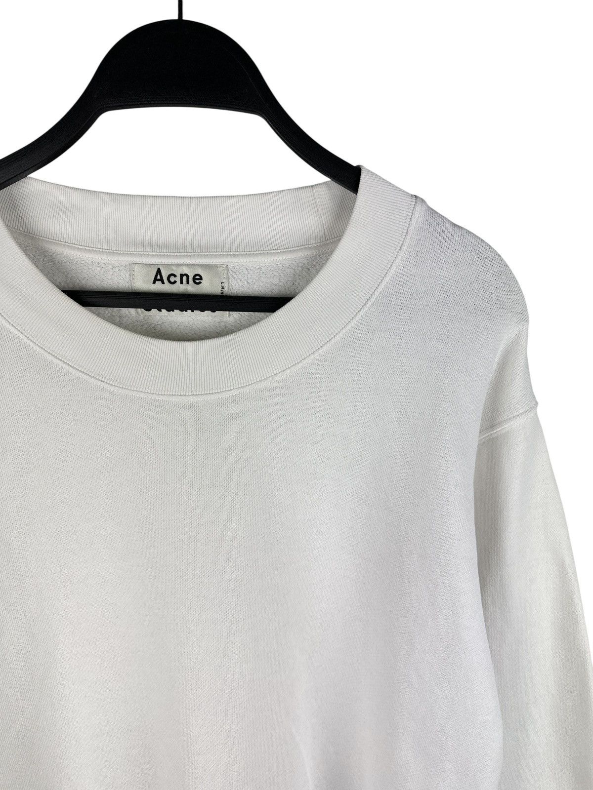 Acne Studios Acne Studios Bird Z Fleece PSS14 Cropped Crewneck Sweatshirt Size S / US 4 / IT 40 - 3 Thumbnail