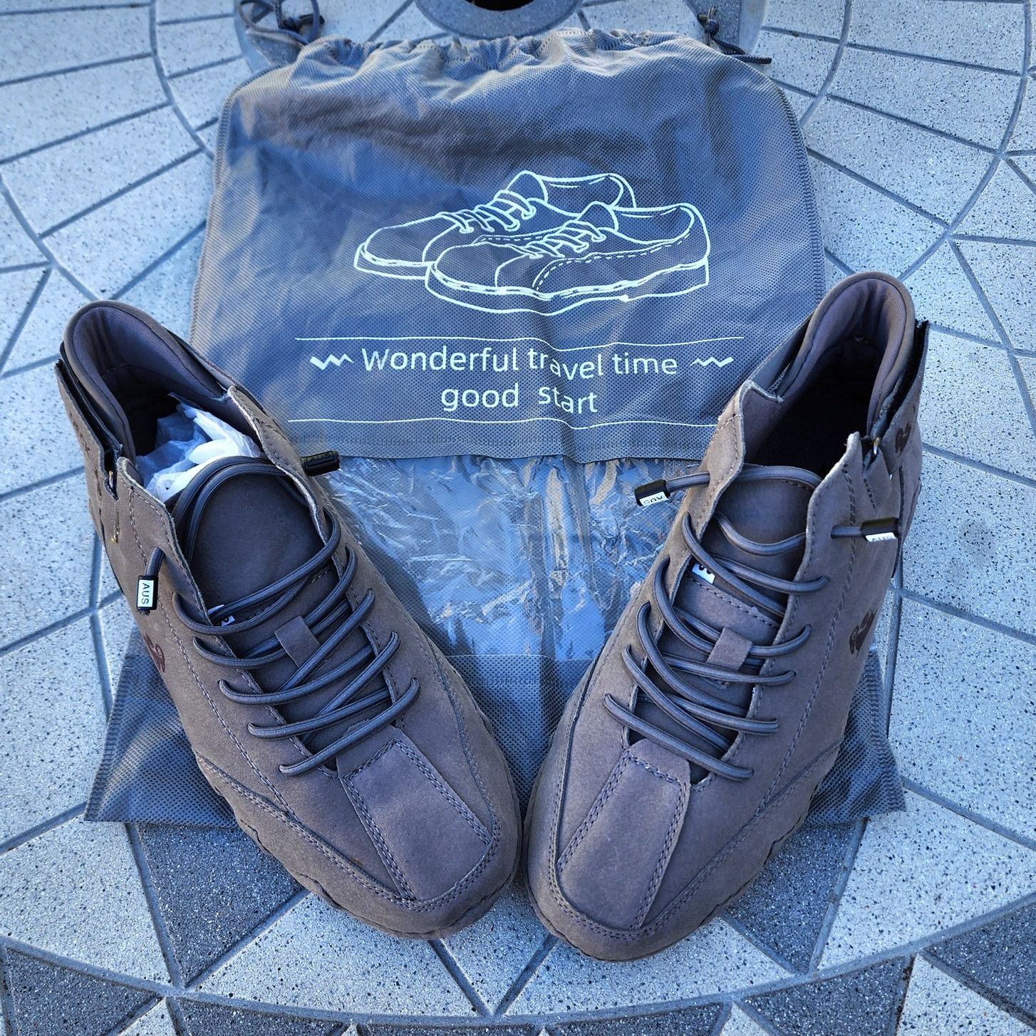 Designer LDeck Waterproof Suede Outdoor Chukka Sneakers 38 Unisex Size US 5.5 / EU 38 - 2 Thumbnail
