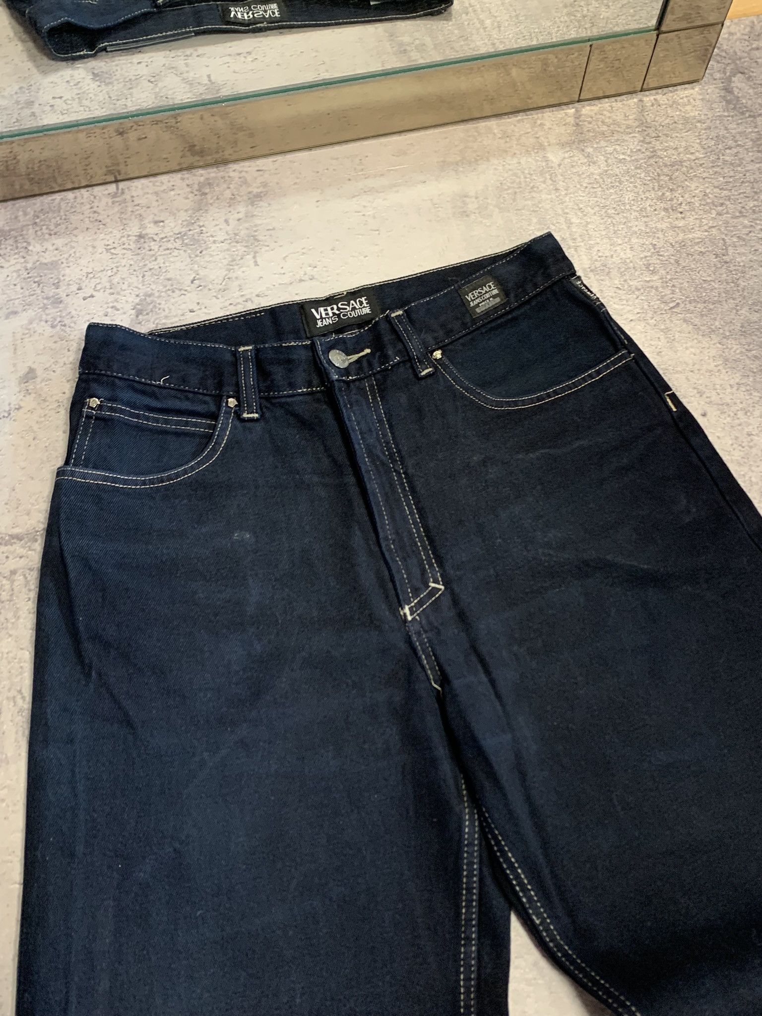 Versace Vintage Versace Jeans Couture Size US 33 - 5 Thumbnail