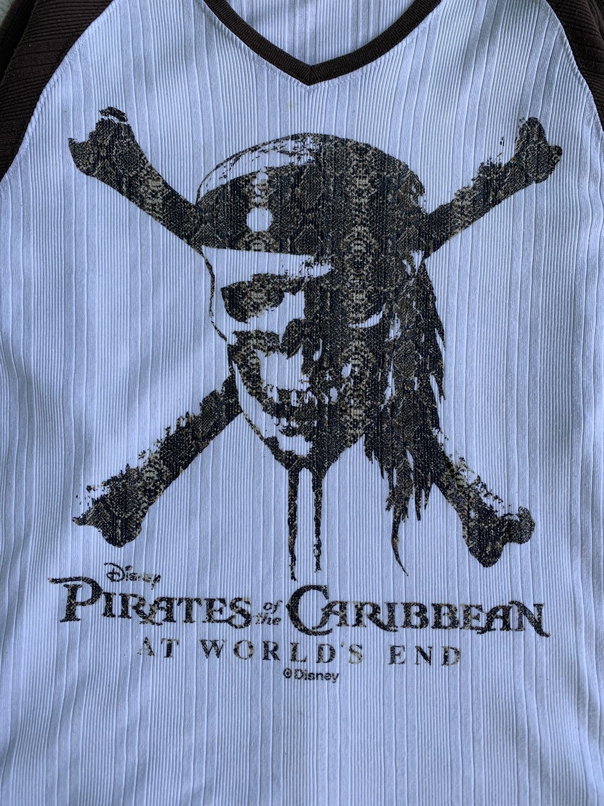 If Six Was Nine × Le Grande Bleu (L.G.B.) VTG Pirates of Carabiean snake skin skull print Size US L / EU 52-54 / 3 - 4 Thumbnail